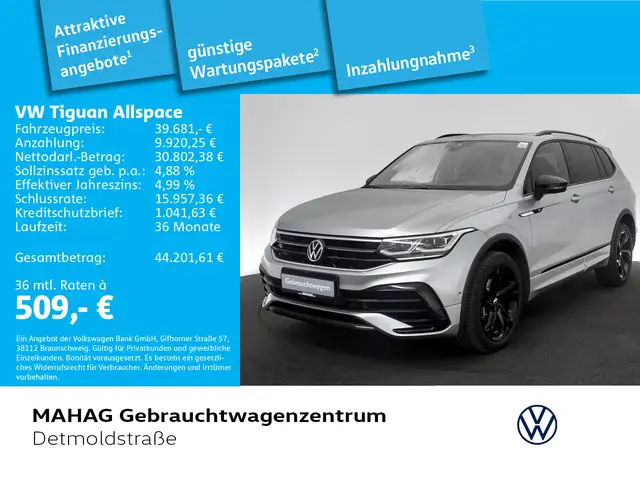 Volkswagen Tiguan Allspace 2.0 TSI 4 MOT R-Line BlackStyle