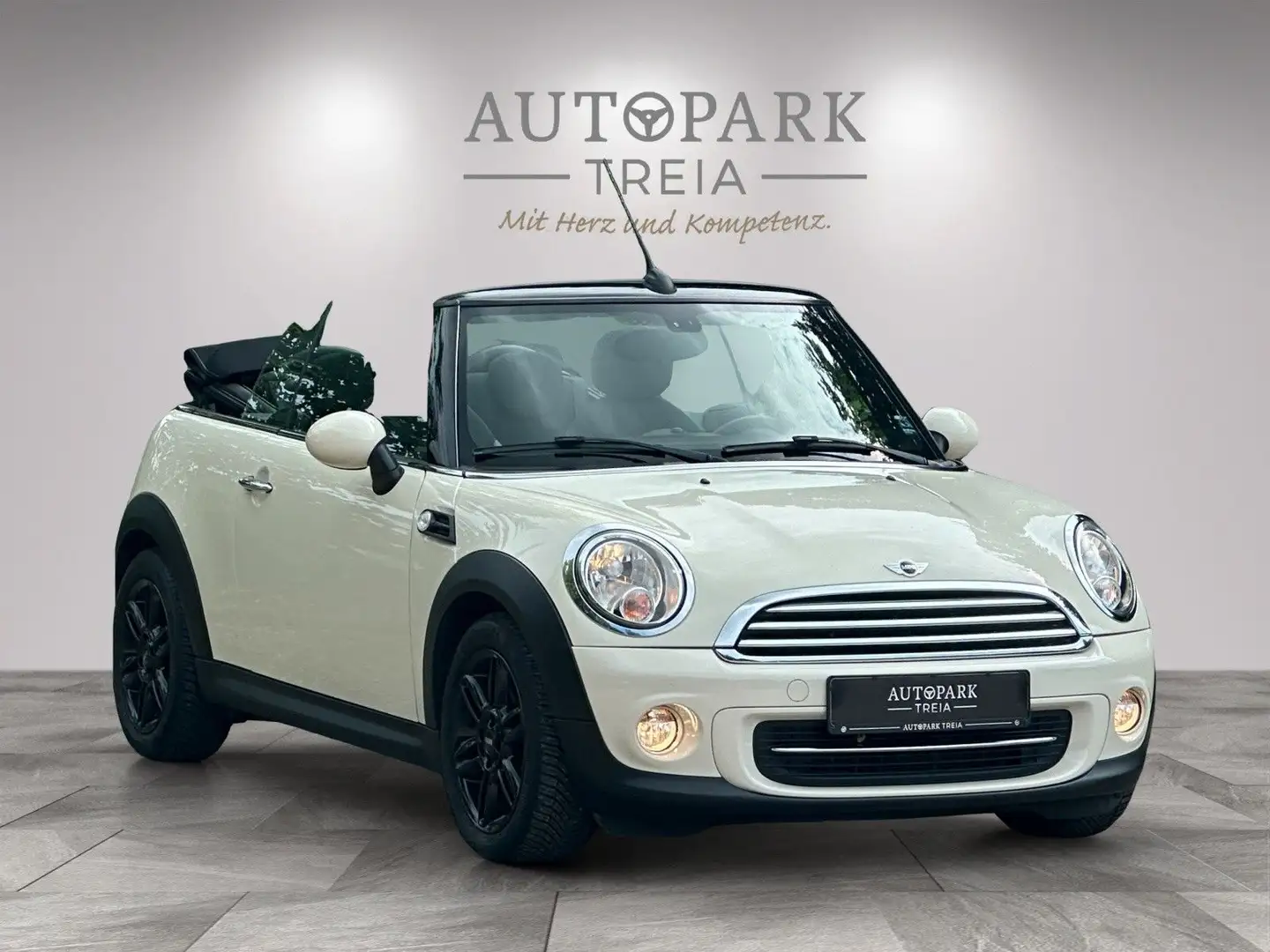 MINI Cooper Cabrio COOPER Cabrio (NAVI-SHZ-KLIMA-TEMPO-TÜV) Weiß - 1
