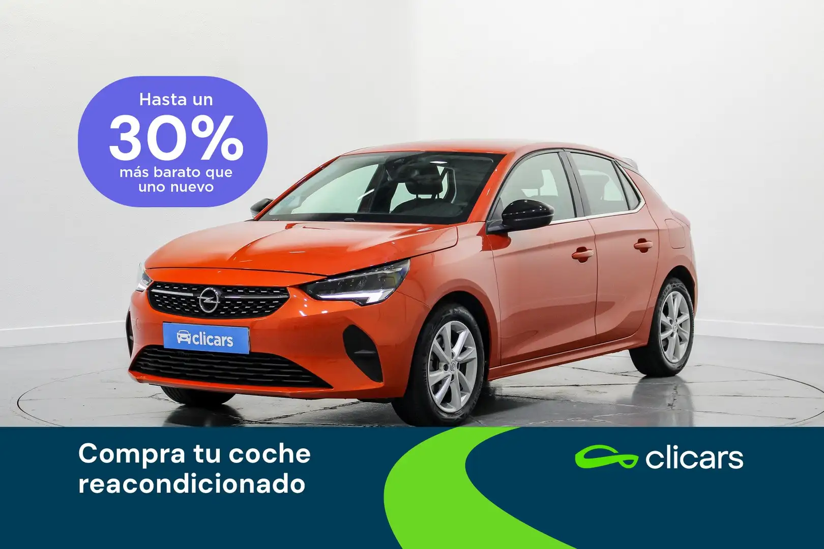 Opel Corsa 1.2T XHT S/S Elegance AT8 100 Naranja - 1