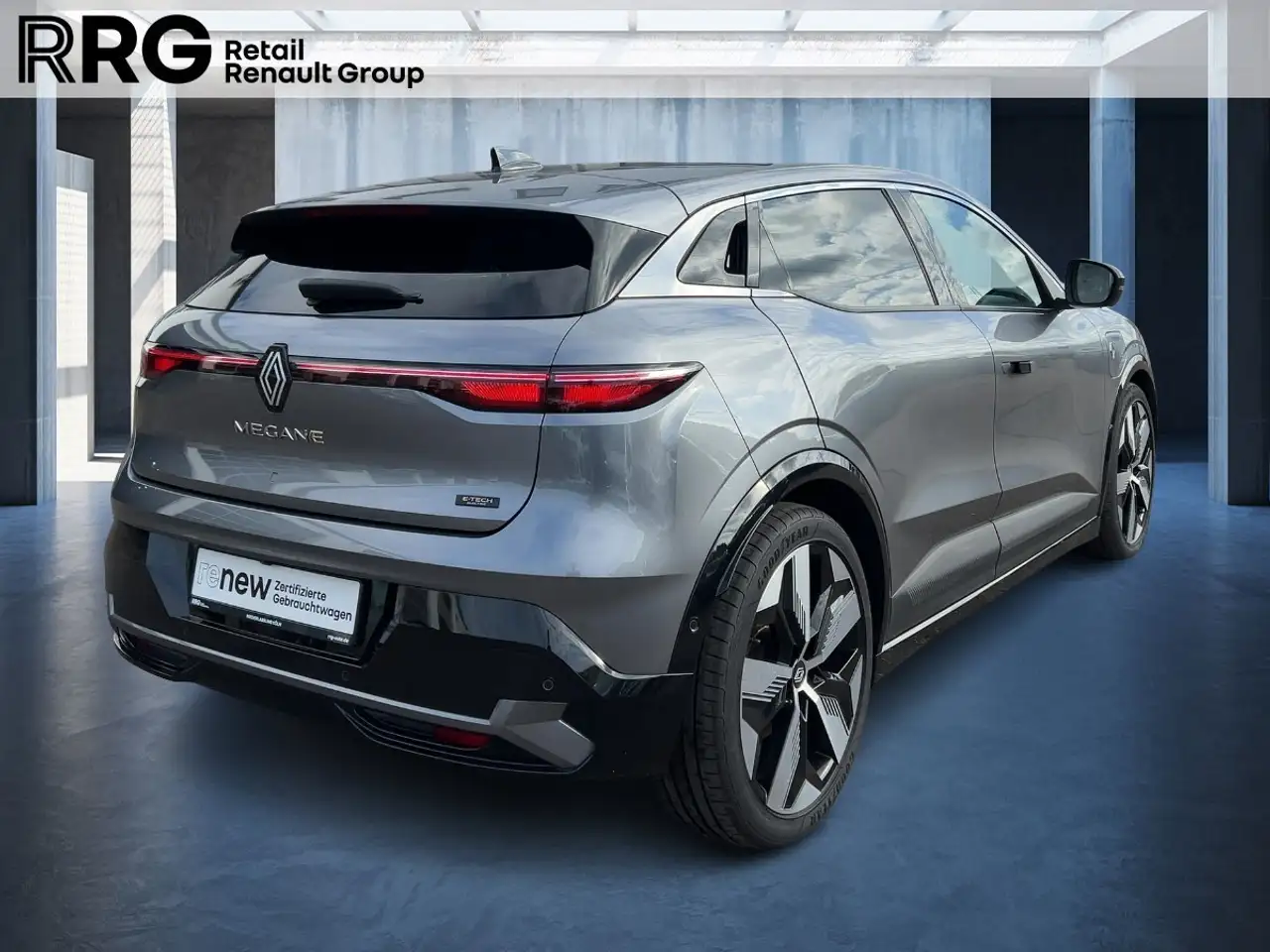 Renault Megane TECHNO EV60 220HP CCS SELBSTPARKEND, миниатюра 5