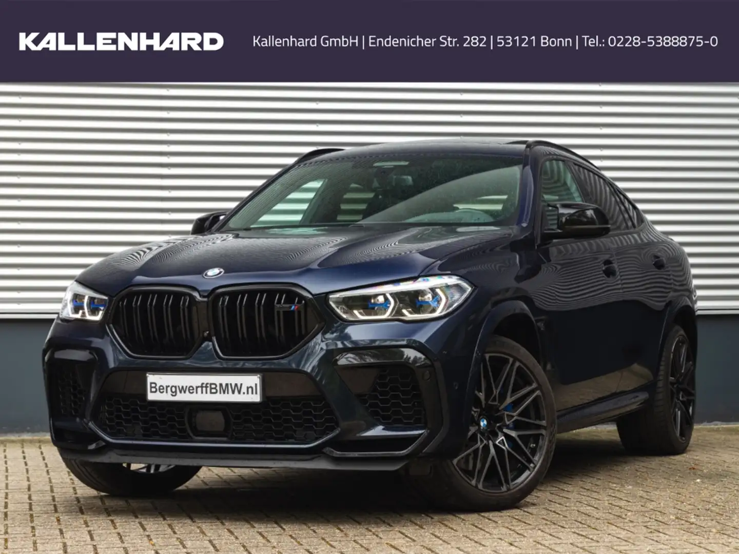 BMW X6 M Competition-Pano-Bowers&Wilkins-AHK-DriversPack Schwarz - 1