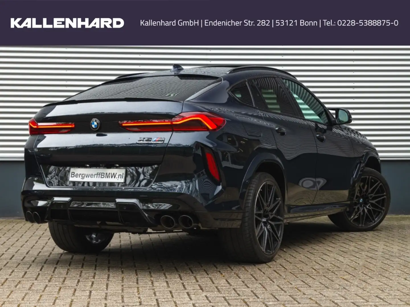 BMW X6 M Competition-Pano-Bowers&Wilkins-AHK-DriversPack Schwarz - 2