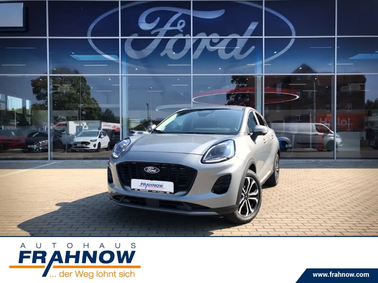 Ford Puma 1.0 EcoBoost MHEV Titanium LED ACC 360 KAMERA NAVI Silber - 1
