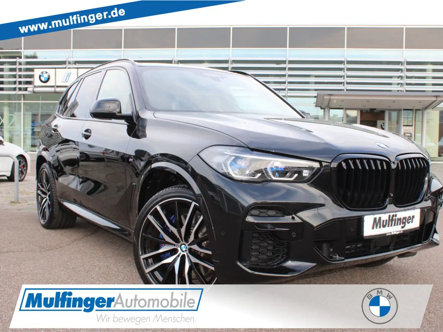 BMW X5 M 50i Laser AHK LivePro HUD SurView H/K Memory Schwarz - 1