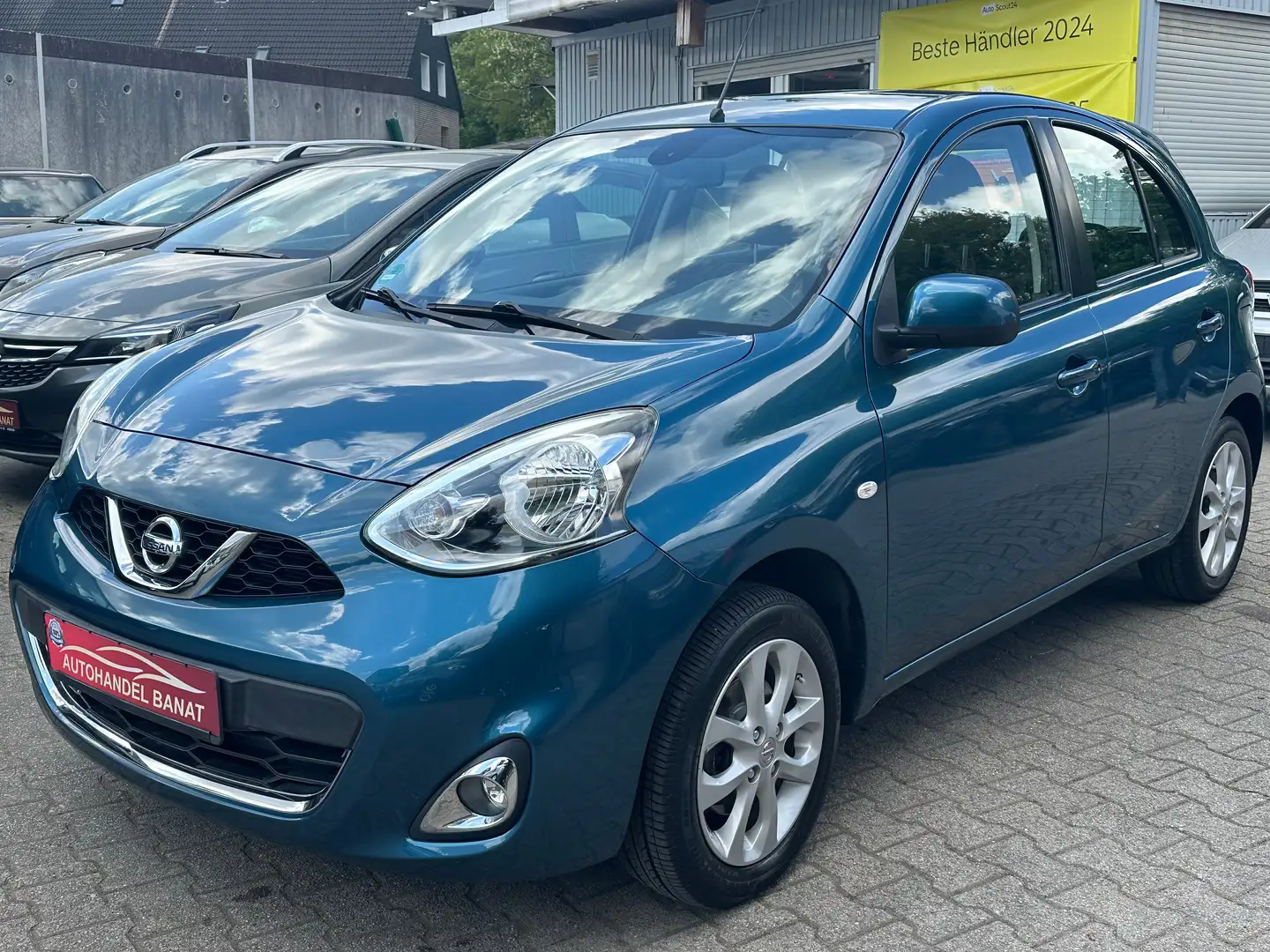 Nissan Micra Acenta WENIG KM TÜV NEU Blau - 1