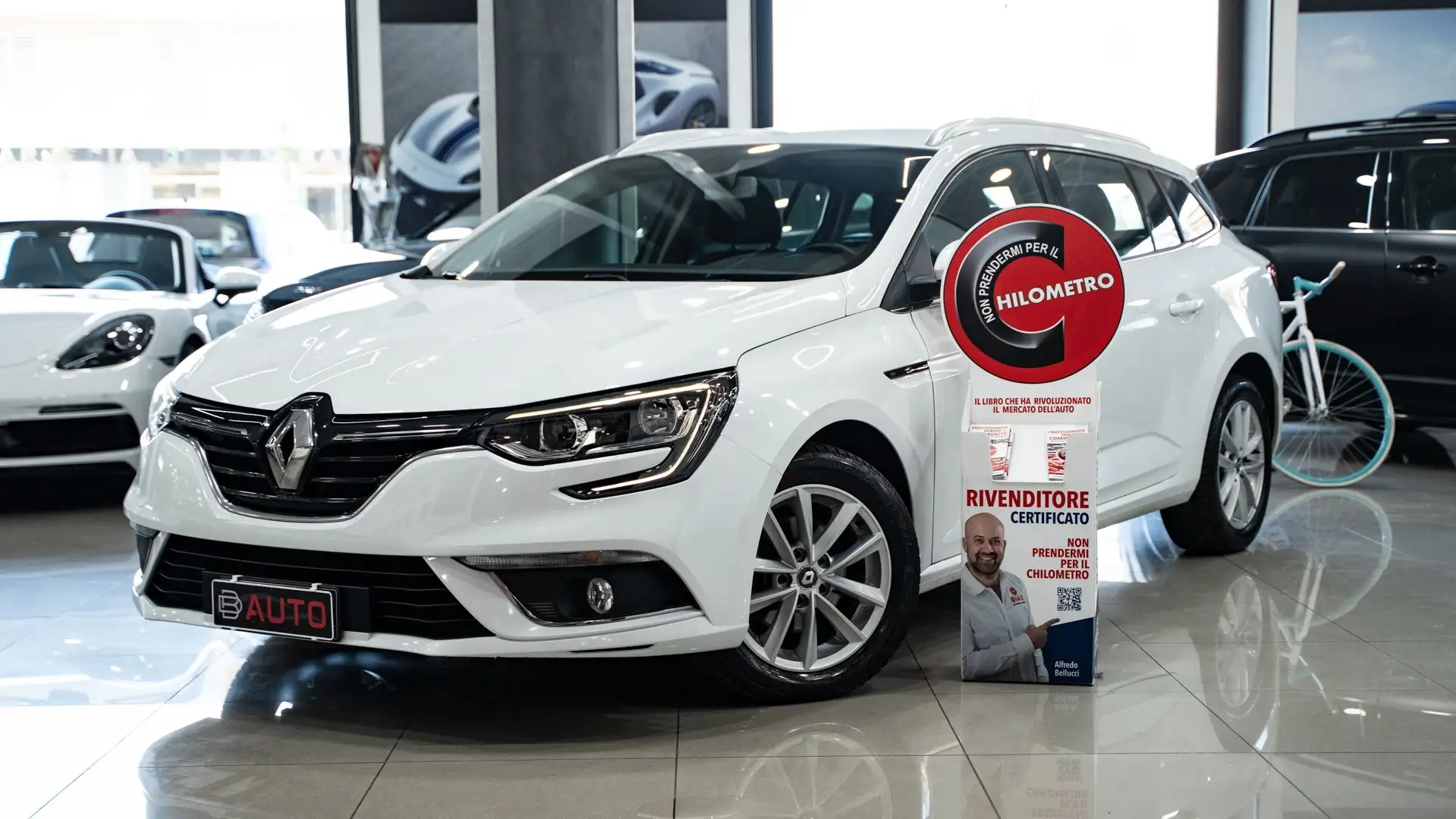 Renault Megane SPORTER 1.5 BLUE DCI 116 CV NAVI LED FULL OPTIONAL Bianco - 1