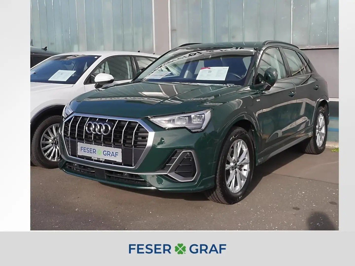 Audi Q3 35 TDI S line Ext. GRA LED Navi Pano Sitzh. Grün - 1
