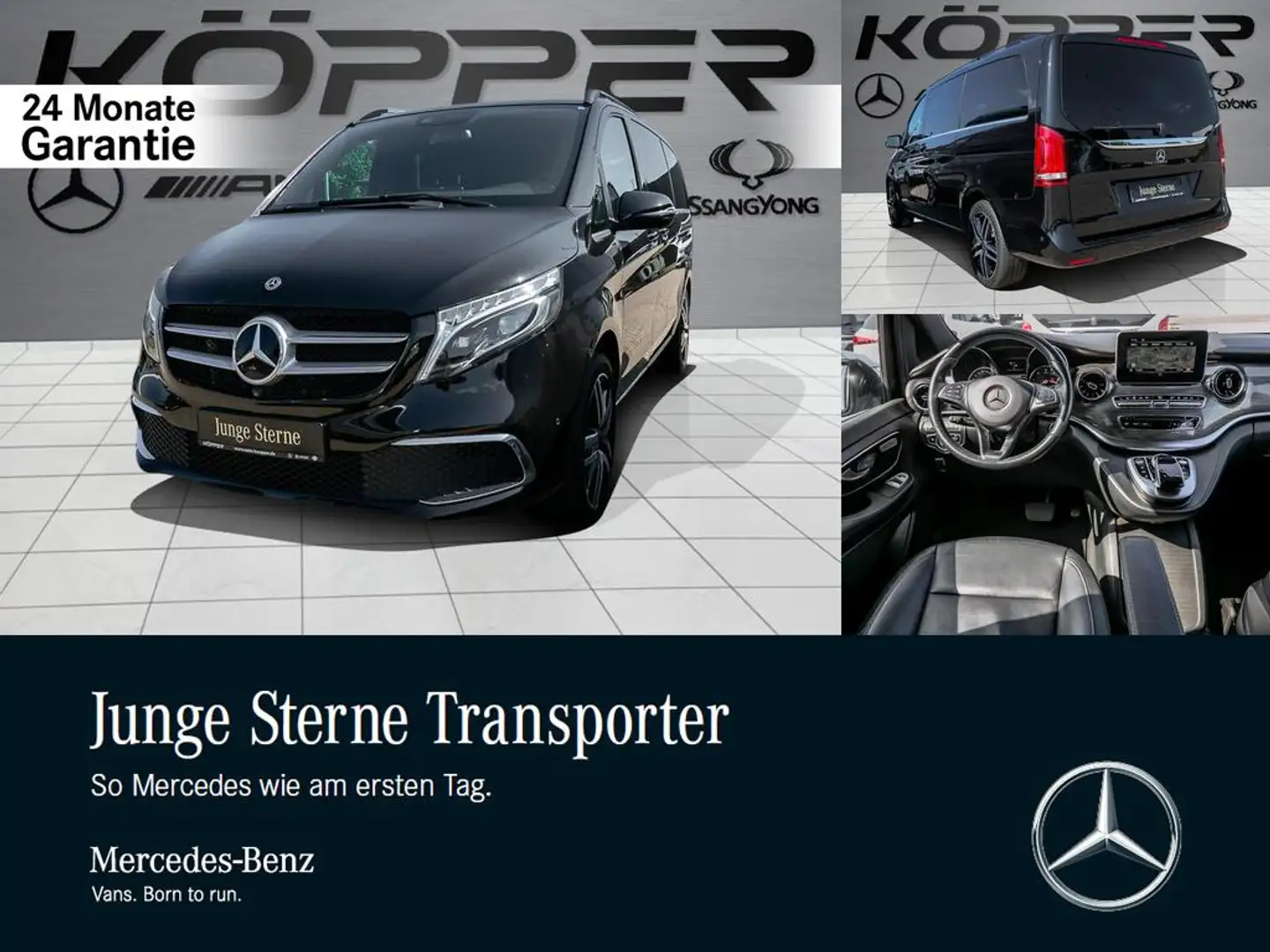 Mercedes-Benz V 250 d 4MATIC Lang Avantgarde Comand Leder Negru - 1