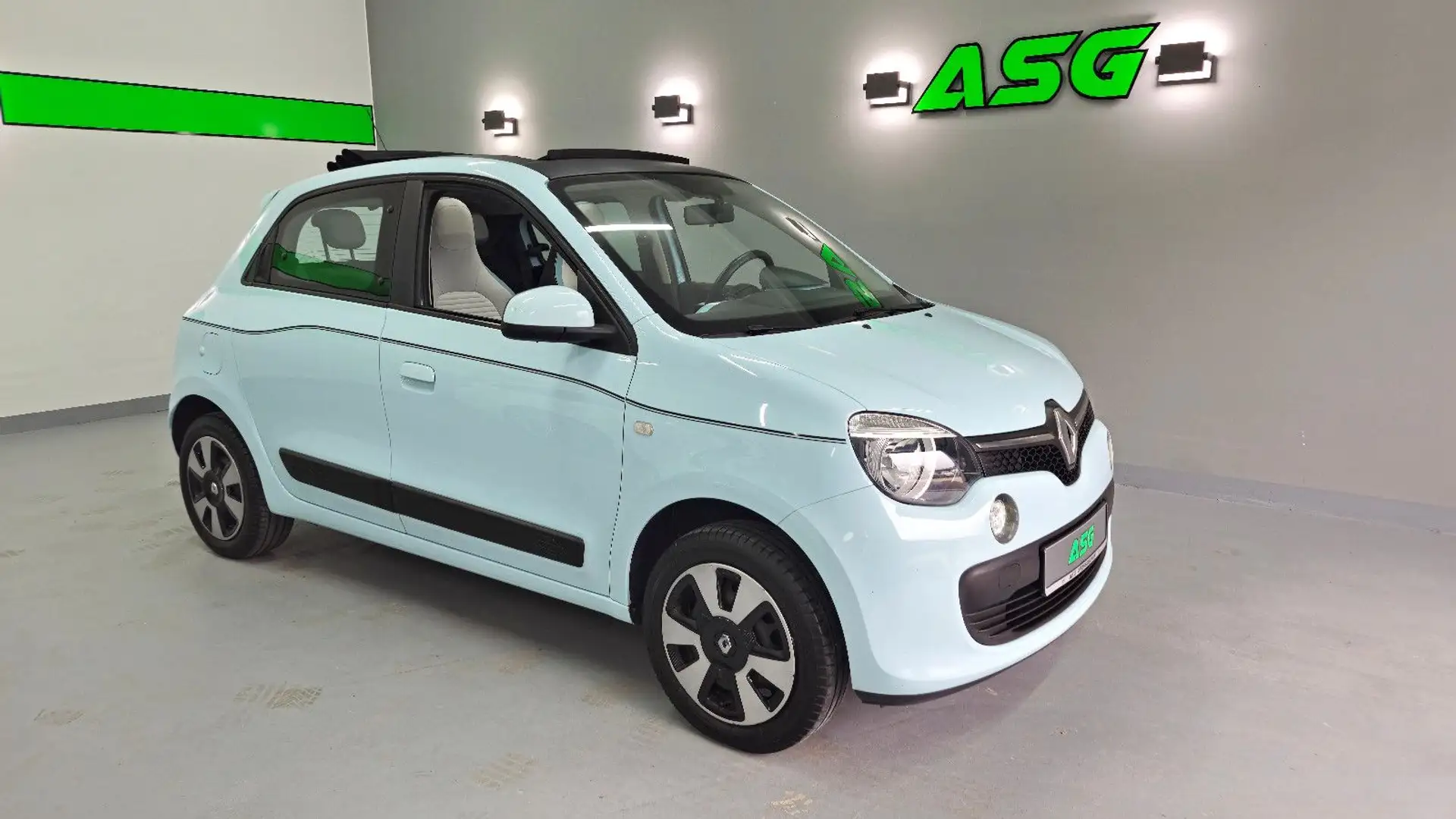 Renault Twingo Liberty / elektr. Faltdach / Klima Grün - 1