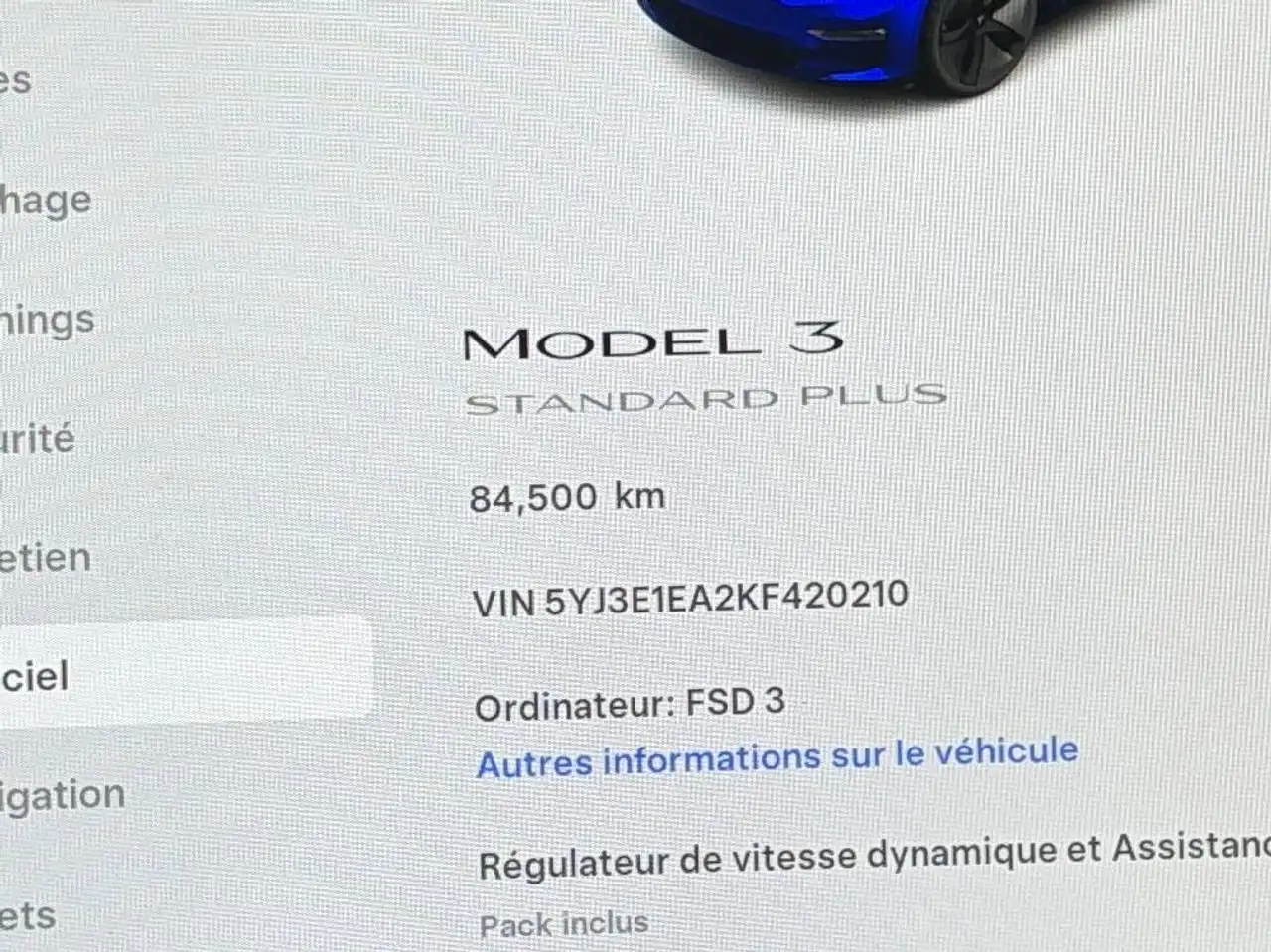 Tesla Model 3 fotografie Tesla Model 3