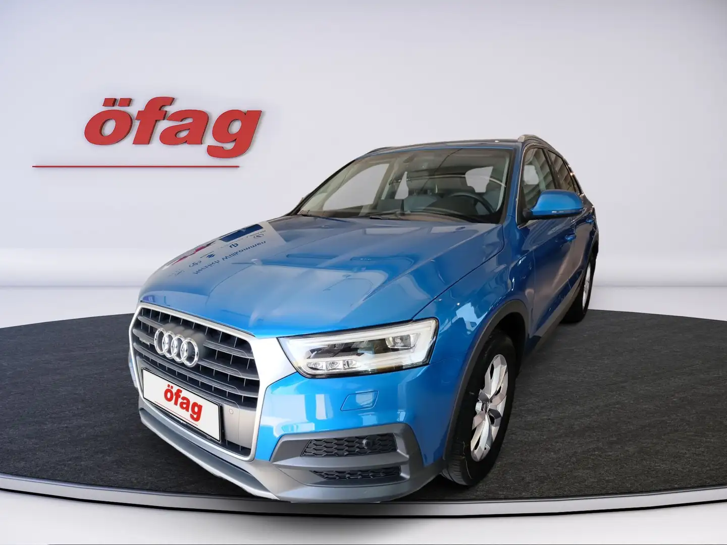Audi Q3 2.0 TDI quattro intense offroad AHK+LED+Navi Blau - 2