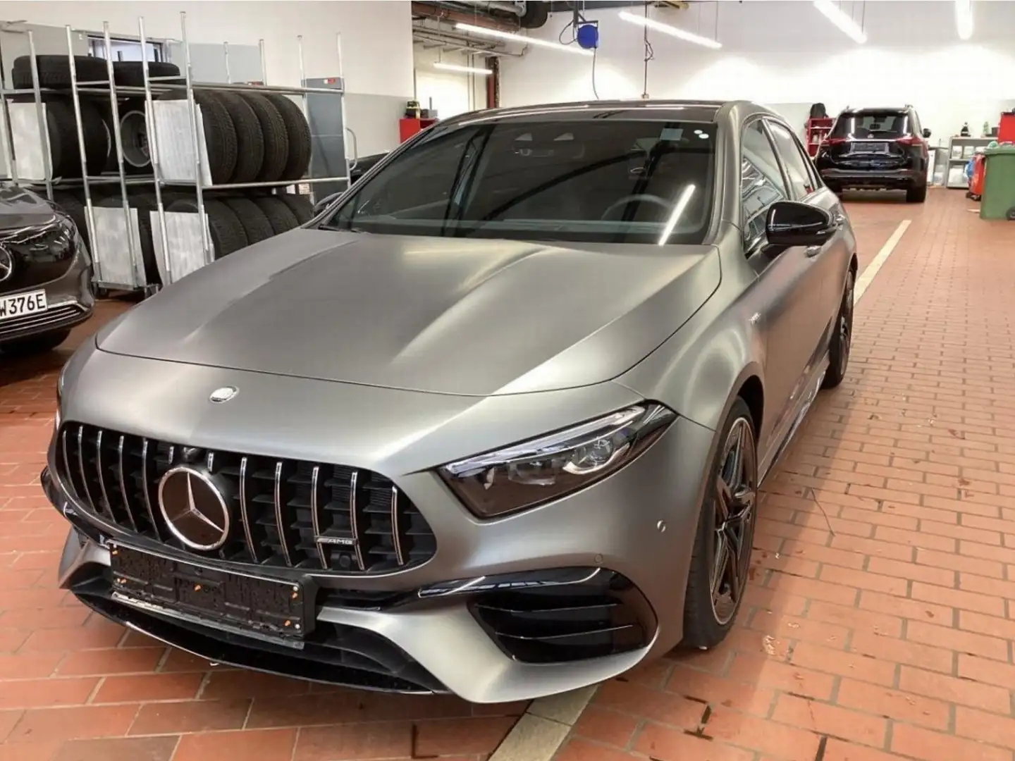 Mercedes-Benz A 45 AMG S Line Premium Plus 4matic+auto TETTO/360*/LUCIAMB Grigio - 2