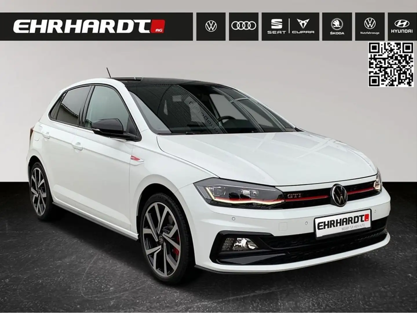 Volkswagen Polo 2.0 TSI DSG GTI LED*NAV*SHZ*ACC*PDC*KAMERA*18" Weiß - 1