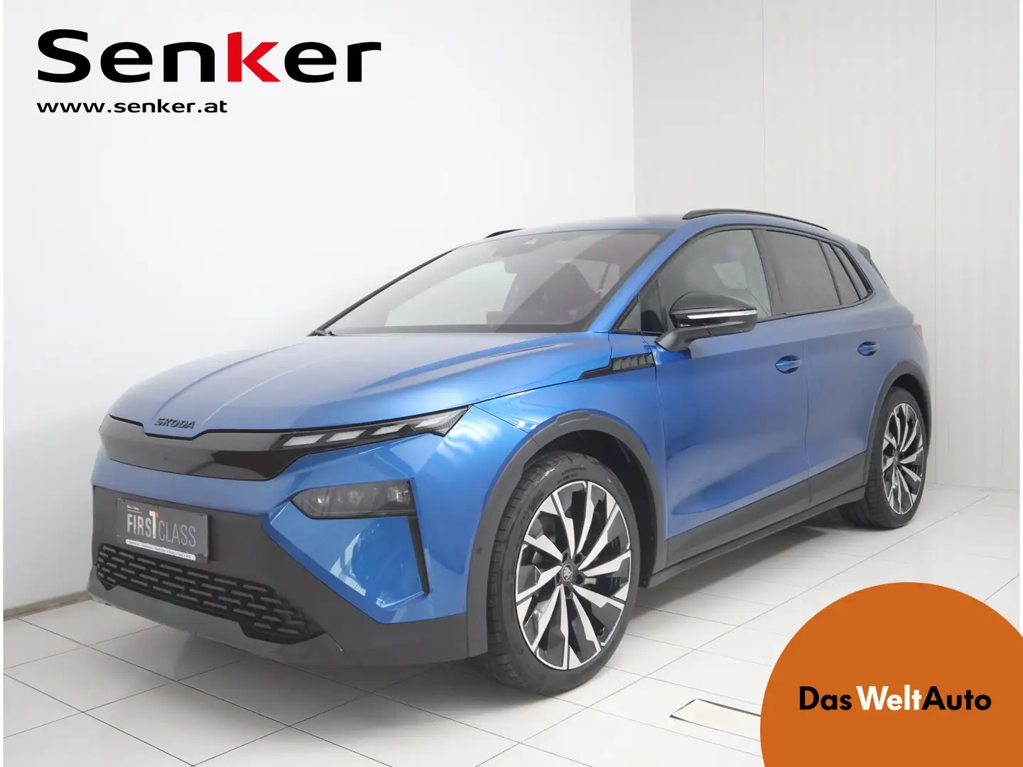 Skoda Elroq Sportline 85 Blau - 1