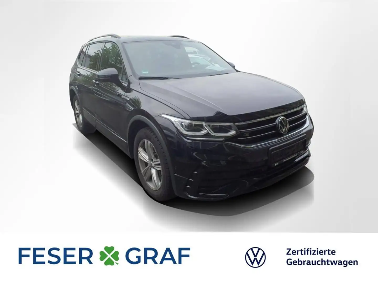 Volkswagen Tiguan Allspace 2.0 TDI R-Line Blackstyle 4Motion DSG Matrix-LED / Schwarz - 1