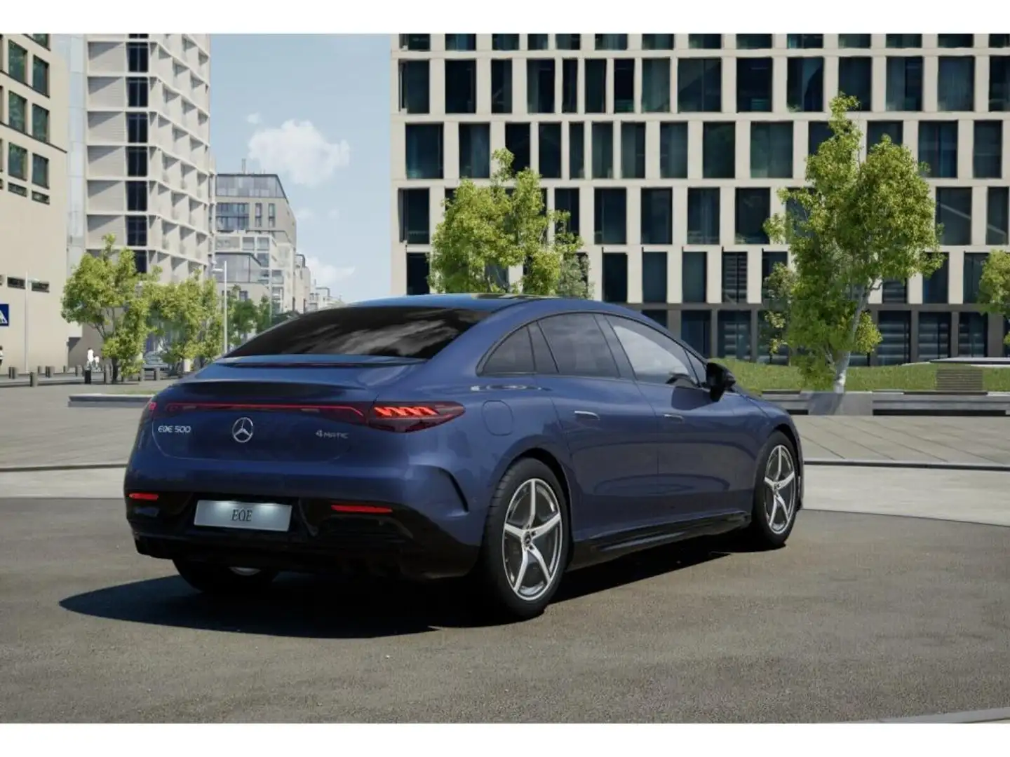 Mercedes-Benz EQE 500 4M AMG-Sport/Hyper/Pano/Burm/Night/Distr Bleu - 2