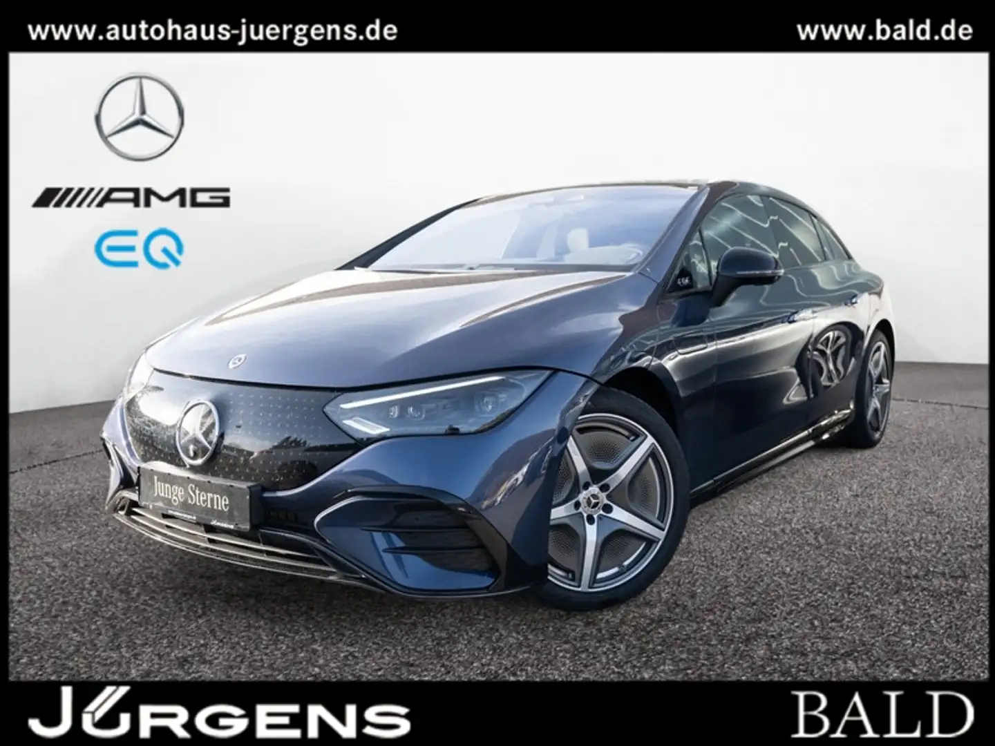 Mercedes-Benz EQE 500 4M AMG-Sport/Hyper/Pano/Burm/Night/Distr Blau - 1