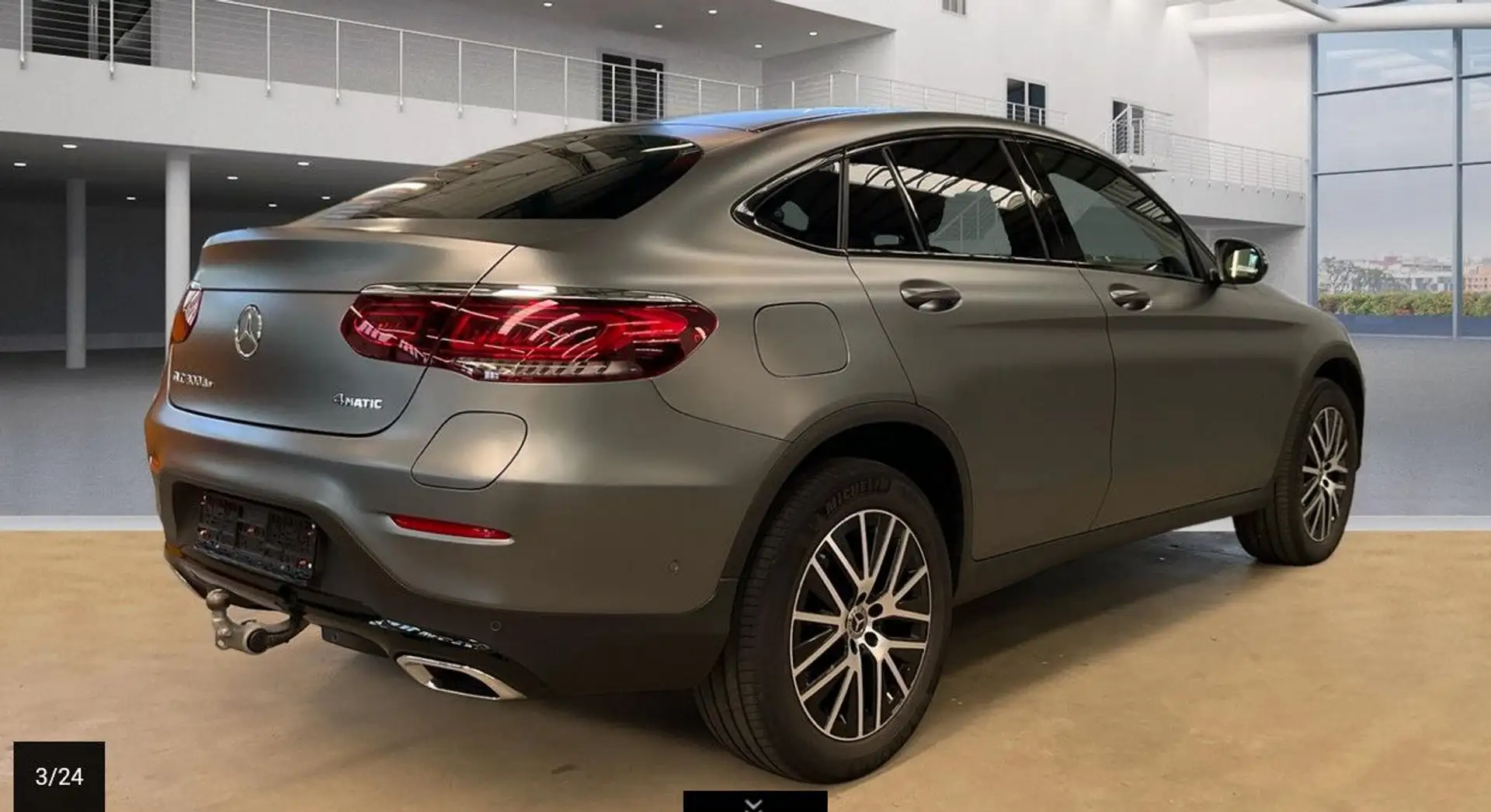 Mercedes-Benz GLC 300 de Coupe 19*AHK*Burmest*Night*Virtual*Le Gris - 1