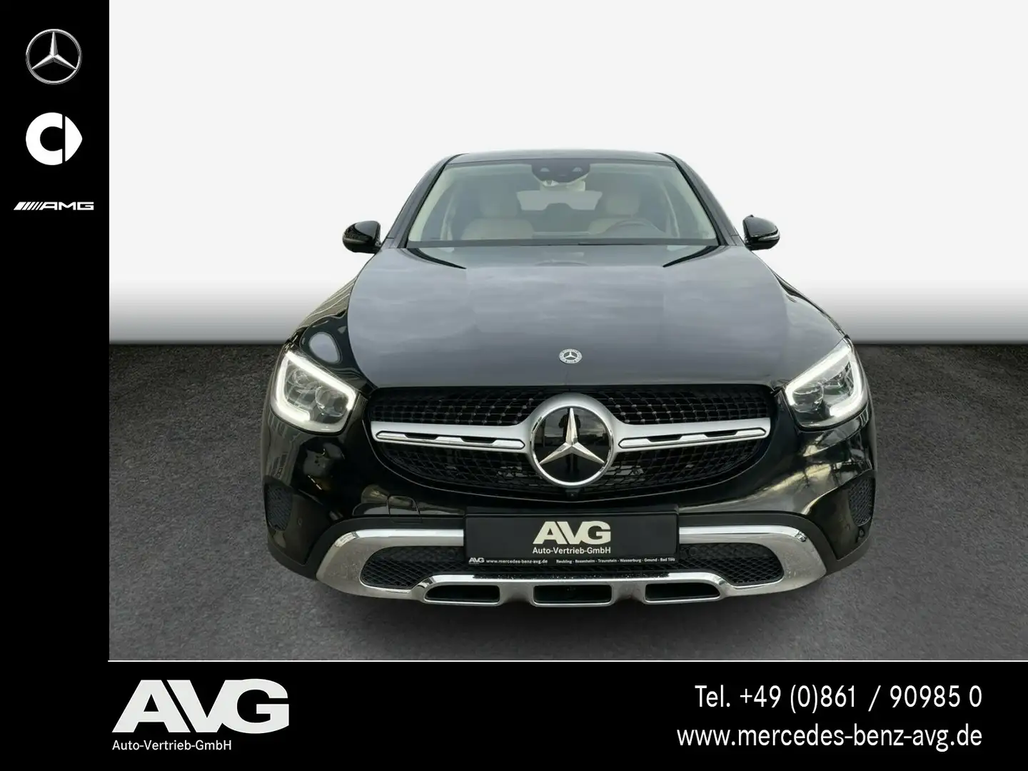 Mercedes-Benz GLC 220 GLC 220 d 4M Coupé 360Kam KeyGo HuD Multibeam Black - 2