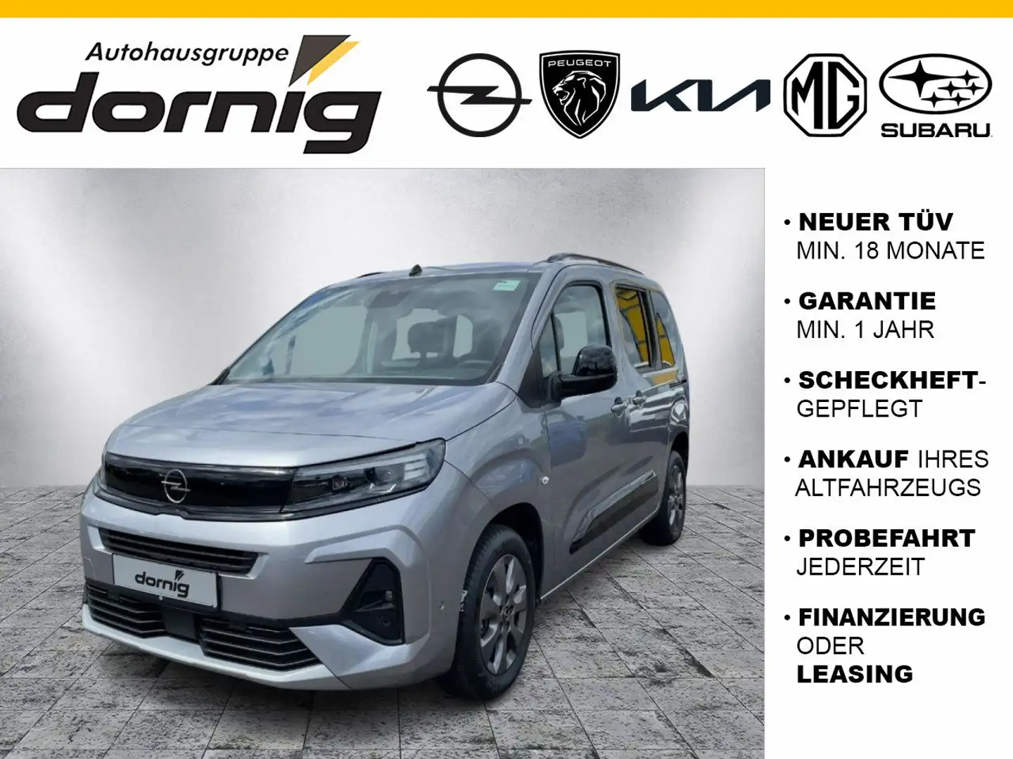 Opel Combo GS Autom.,Kamera,SHZ,Navi Gris - 1