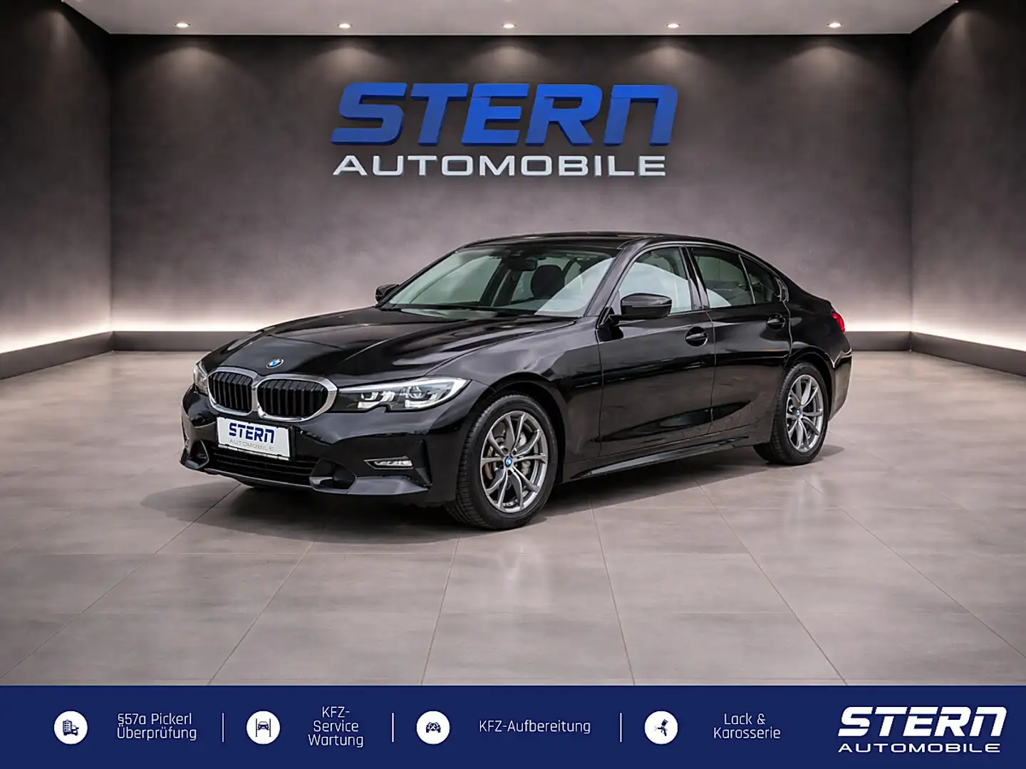 BMW 330 i Aut. Schwarz - 1
