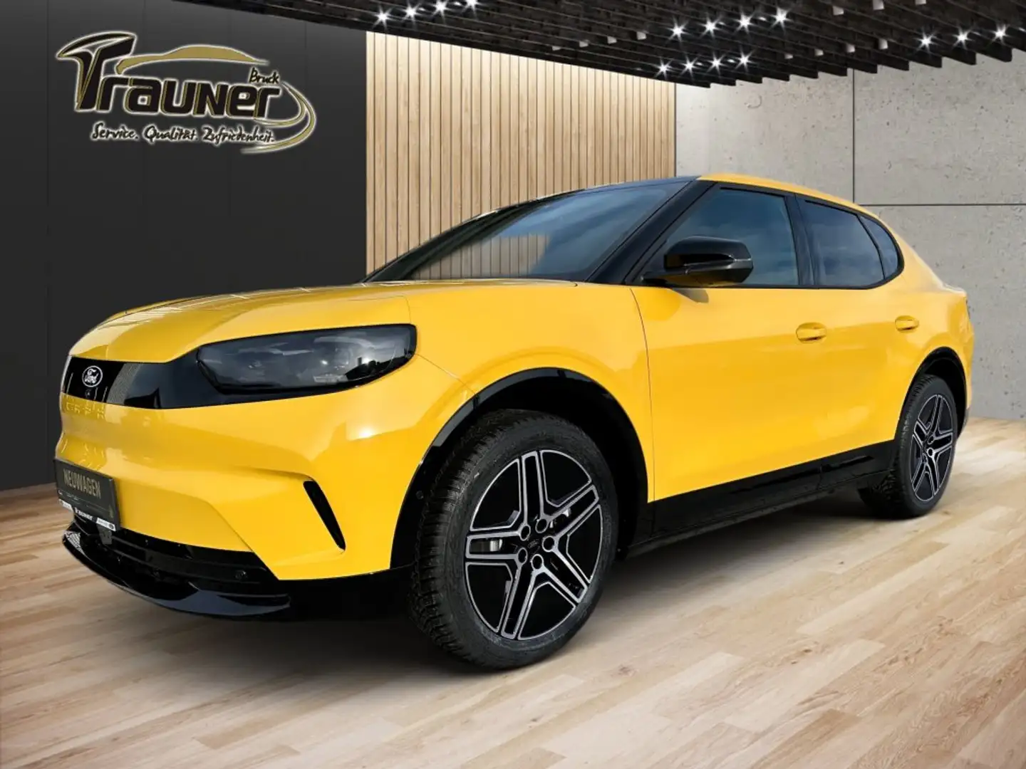 Ford Capri EV Premium RWD Jaune - 1