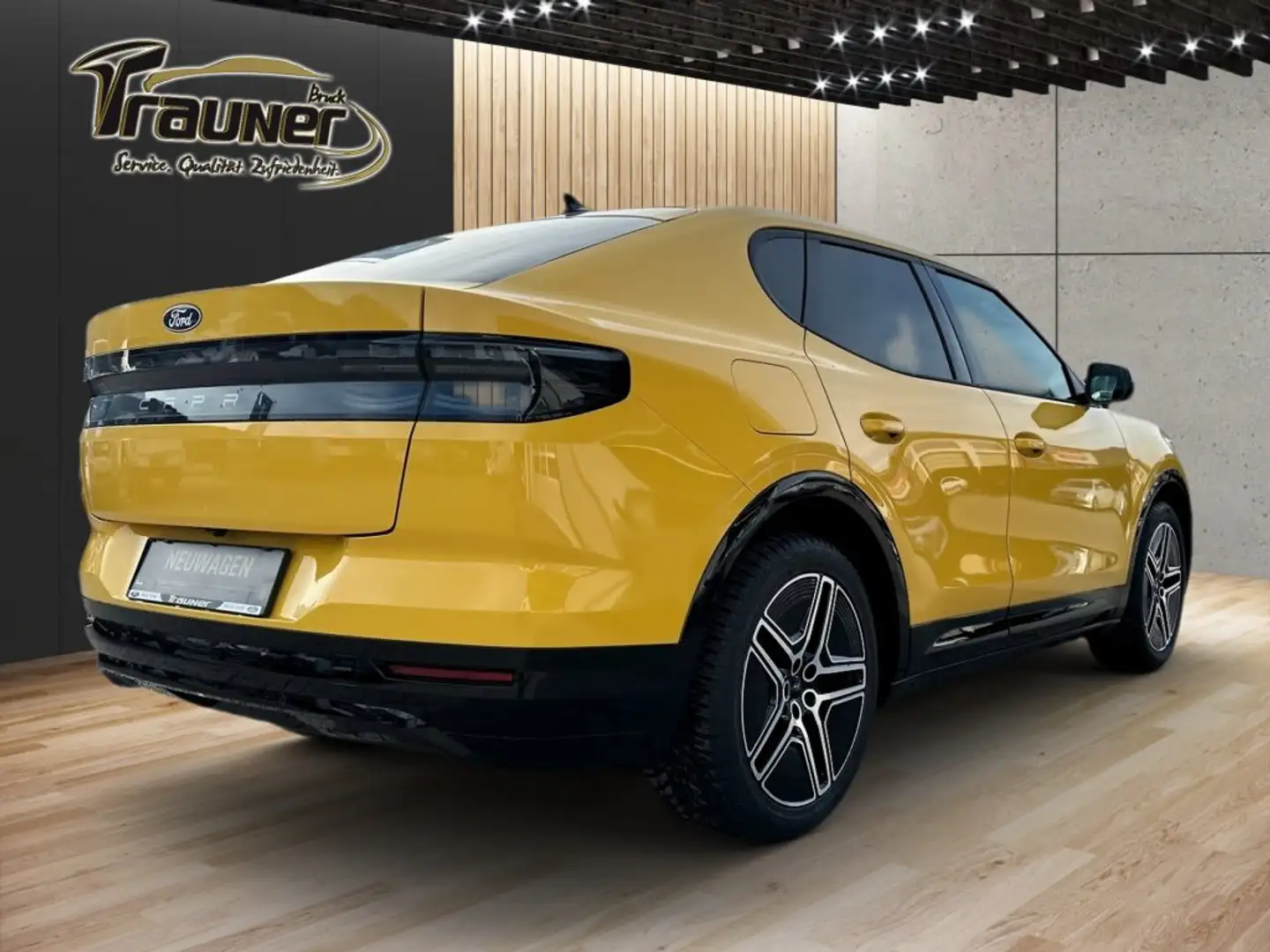 Ford Capri EV Premium RWD Jaune - 2