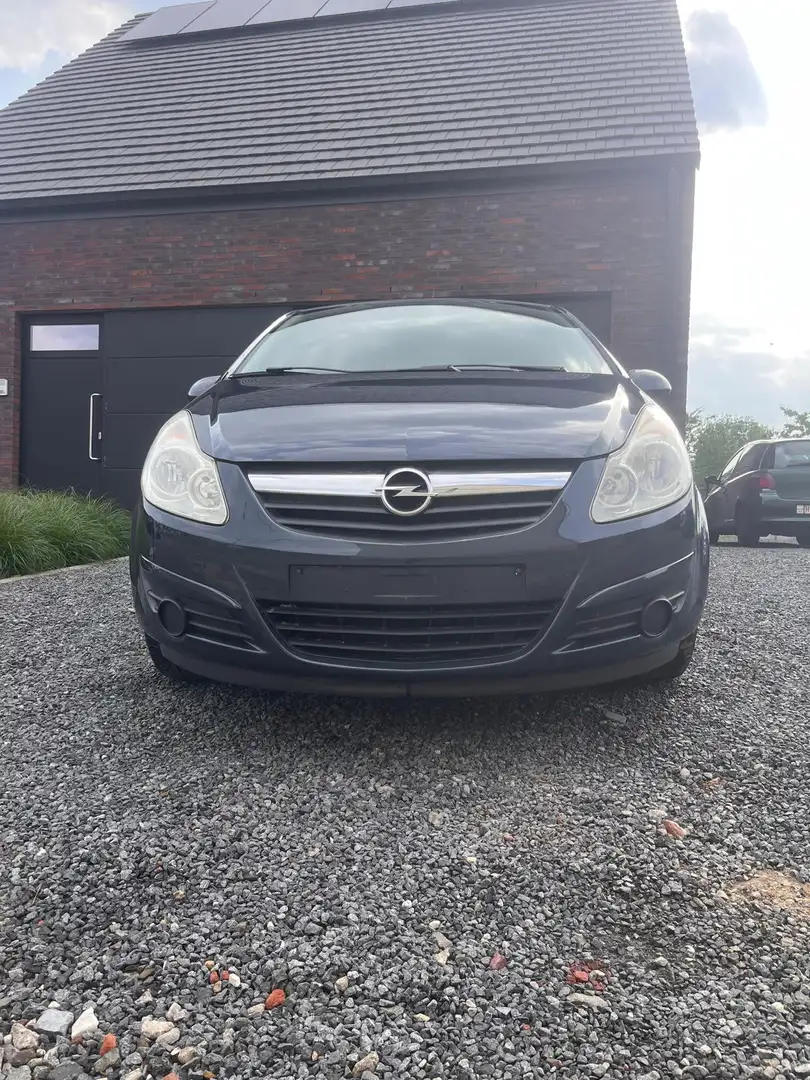 Opel Corsa 1.4 16V Automatik Edition Bleu - 2