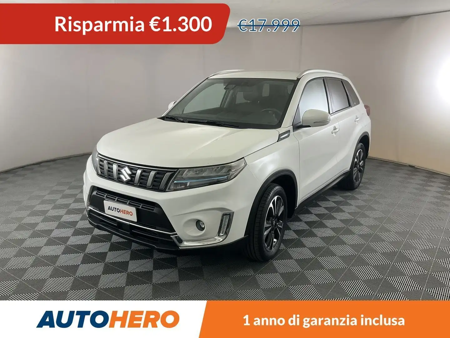 Suzuki Vitara 1.4 BoosterJet Mild-Hybrid Top MHEV Alb - 1