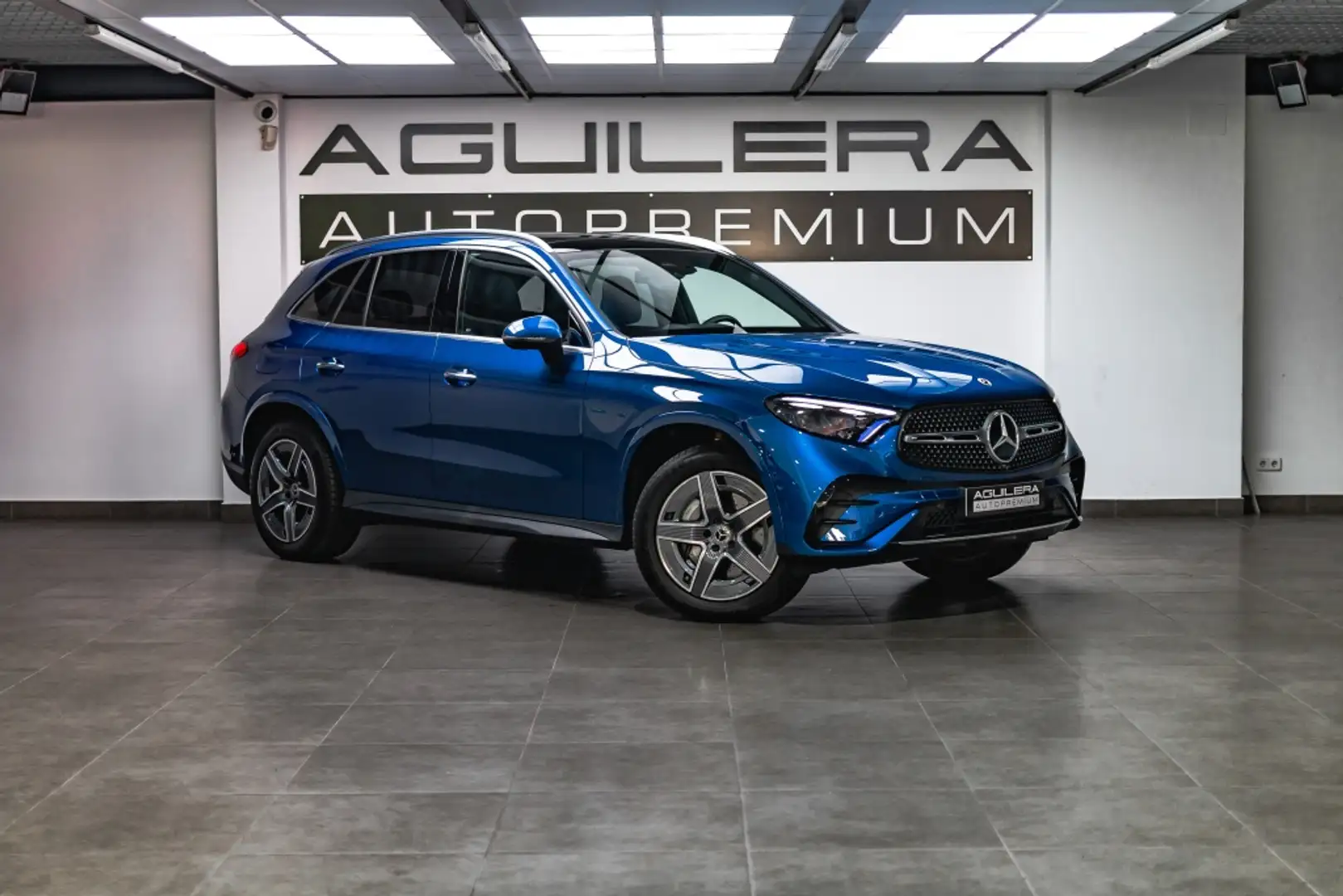 Mercedes-Benz GLC 300 300de 4Matic Azul - 1