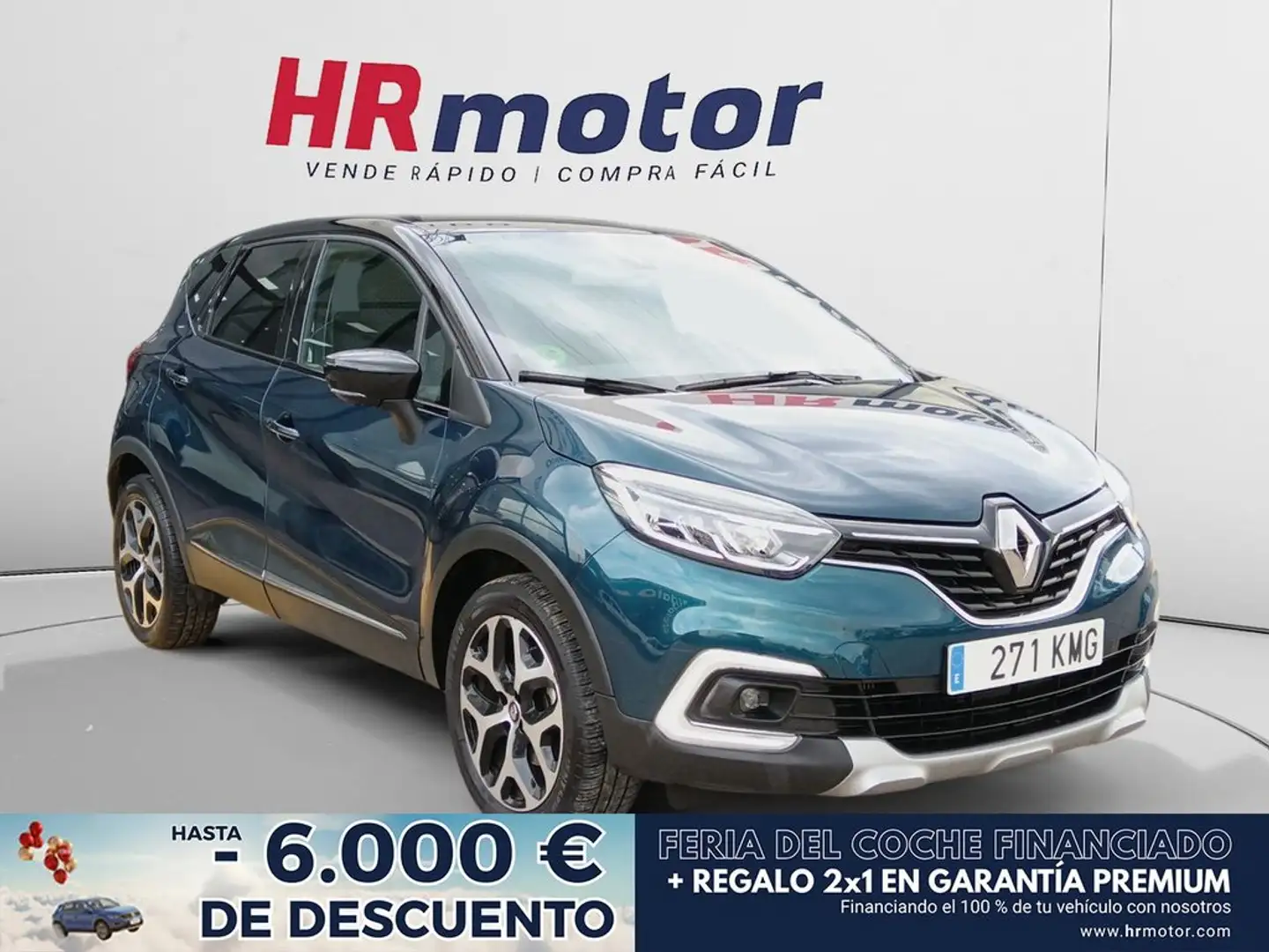 Renault Captur Zen Azul - 1
