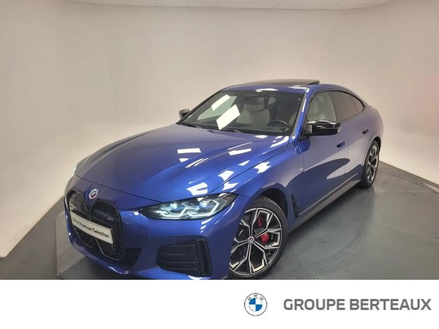 BMW i4 M50 544ch Bleu - 2