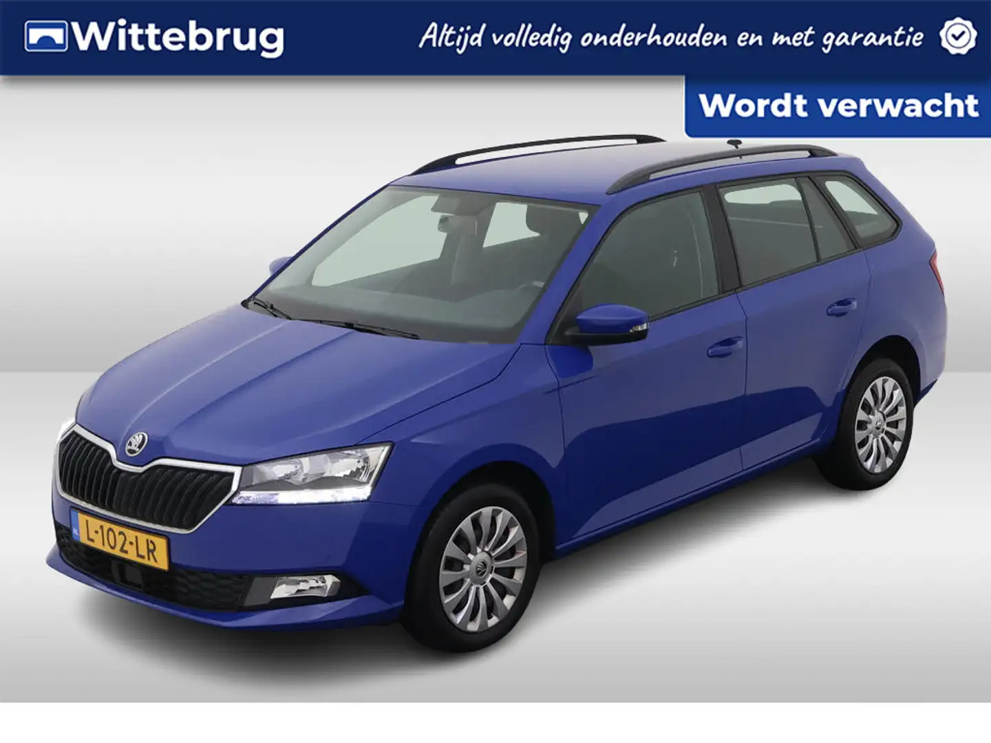 Skoda Fabia Combi 1.0 TSI 95pk Ambition / Parkeer sensoren ach Bleu - 1