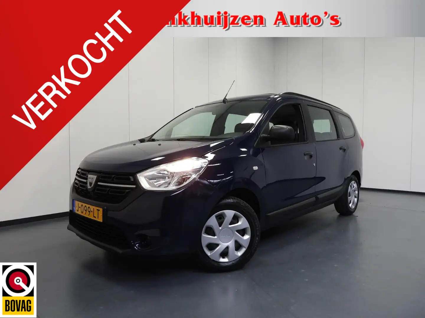 Dacia Lodgy 1.3 TCe Essential 7-Pers. AIRCO/BLUETOOTH! Mavi - 1