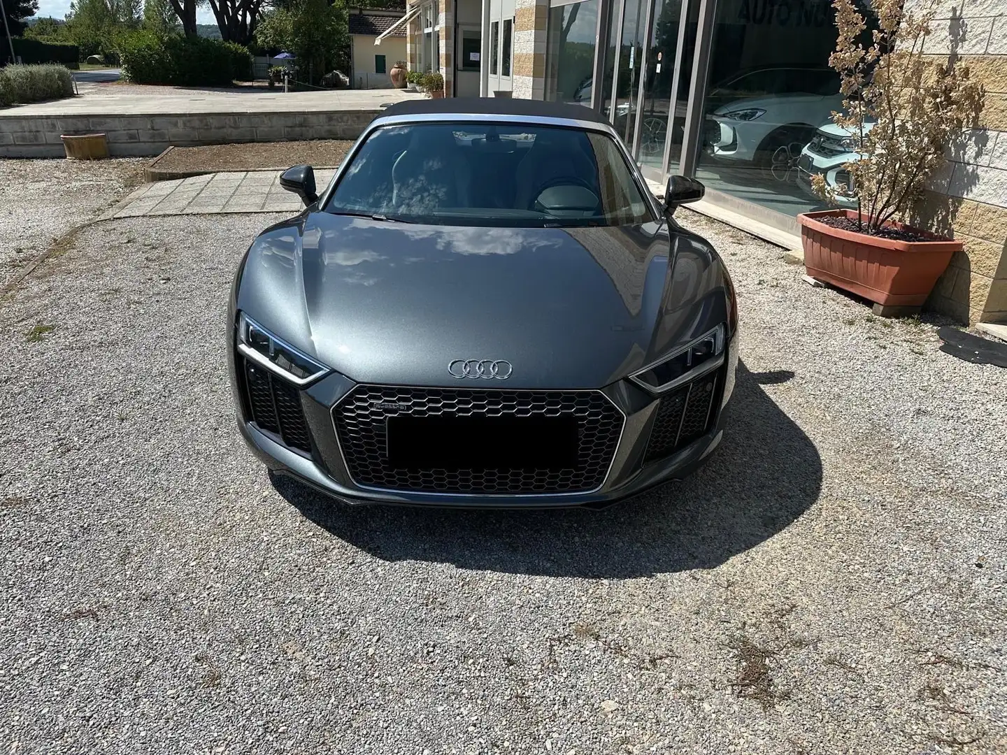 Audi R8 R8 Spyder 5.2 V10 Q. 540cv s-tronic CARBON CERAMIC Gris - 2