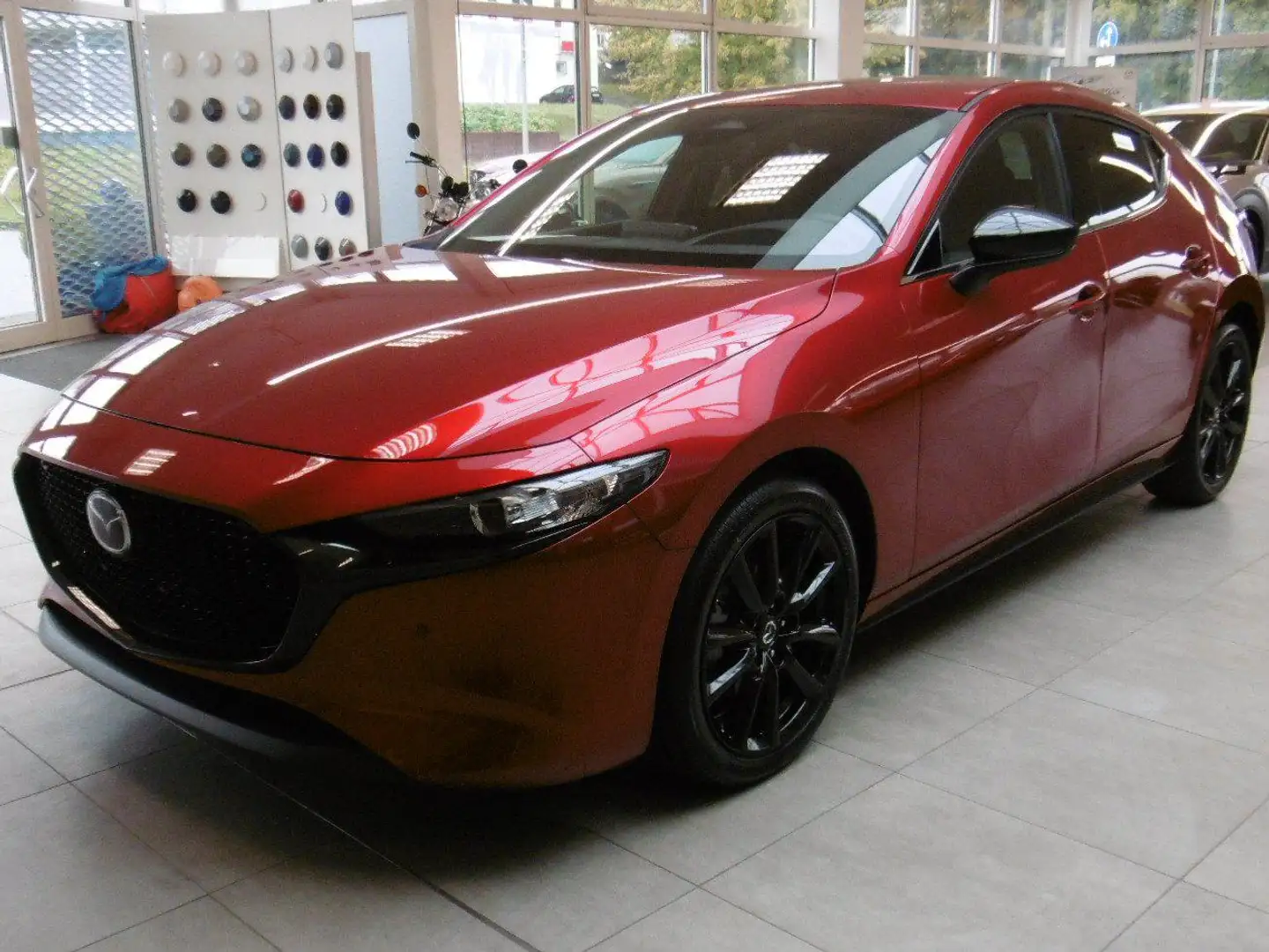 Mazda 3 2,5 Homura  Navi LED Rückfahrkamera 18 Zoll LM Rot - 1