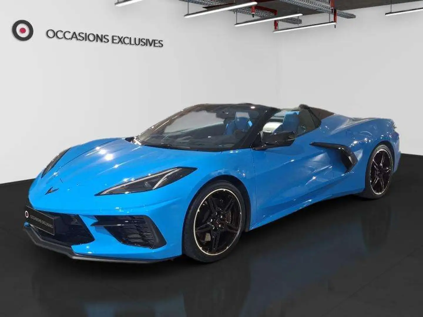 Corvette C8 6.2STINGRAY CAB 3LT V8 6.2 Blauw - 1