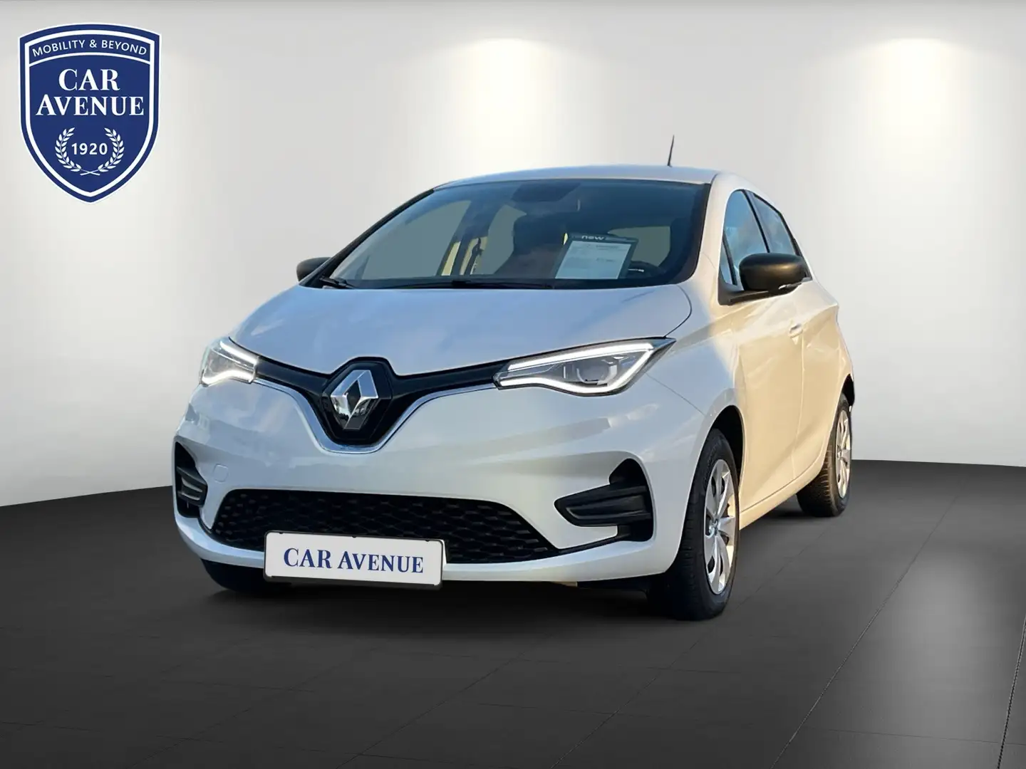 Renault ZOE Life R110 ZE40 Batteriemiete 1 Hand Weiß - 1