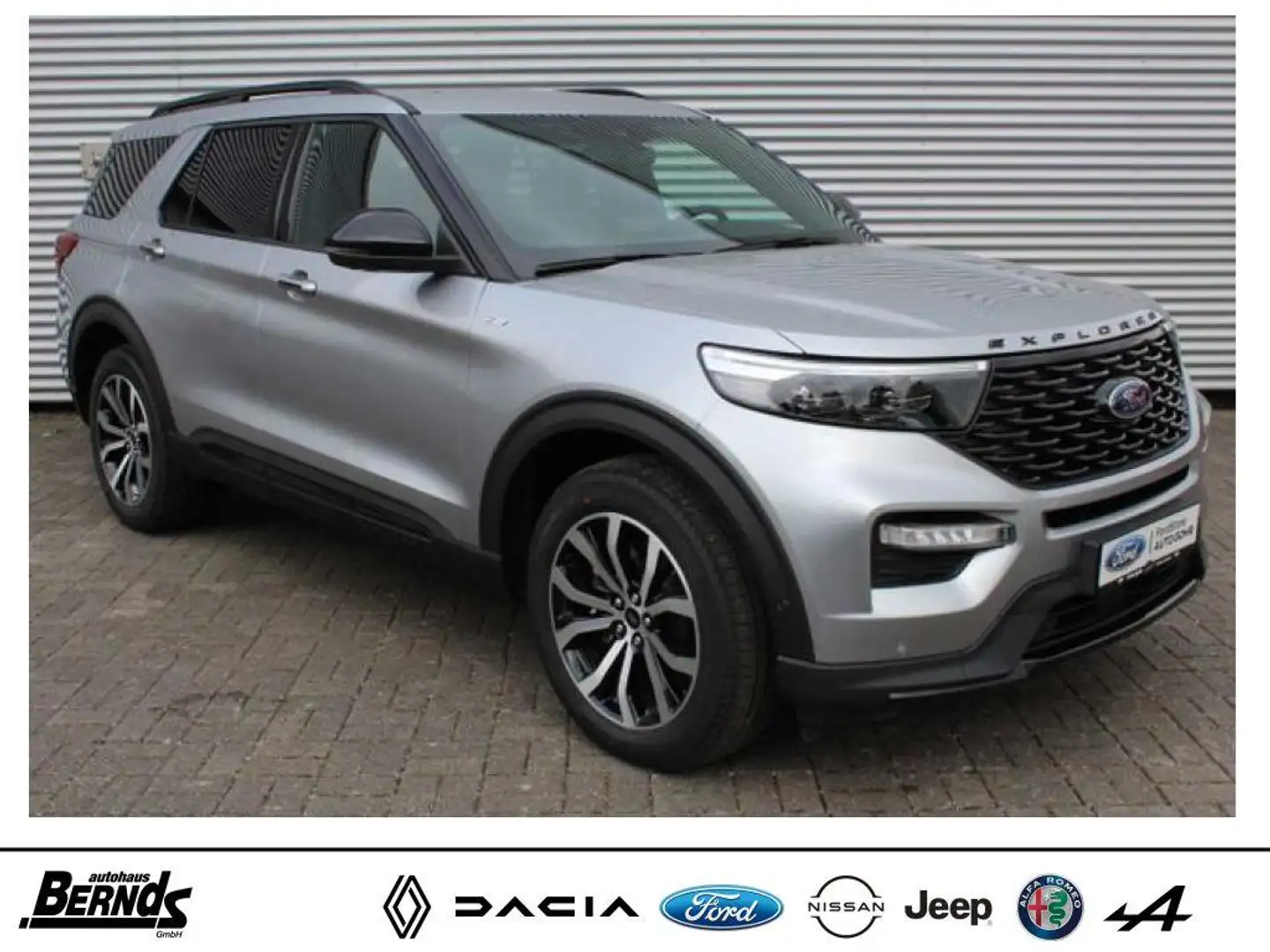 Ford Explorer EcoBoost Plug-in Hybrid ST-LINE 7-SITZER KLIMA PDC Argent - 1