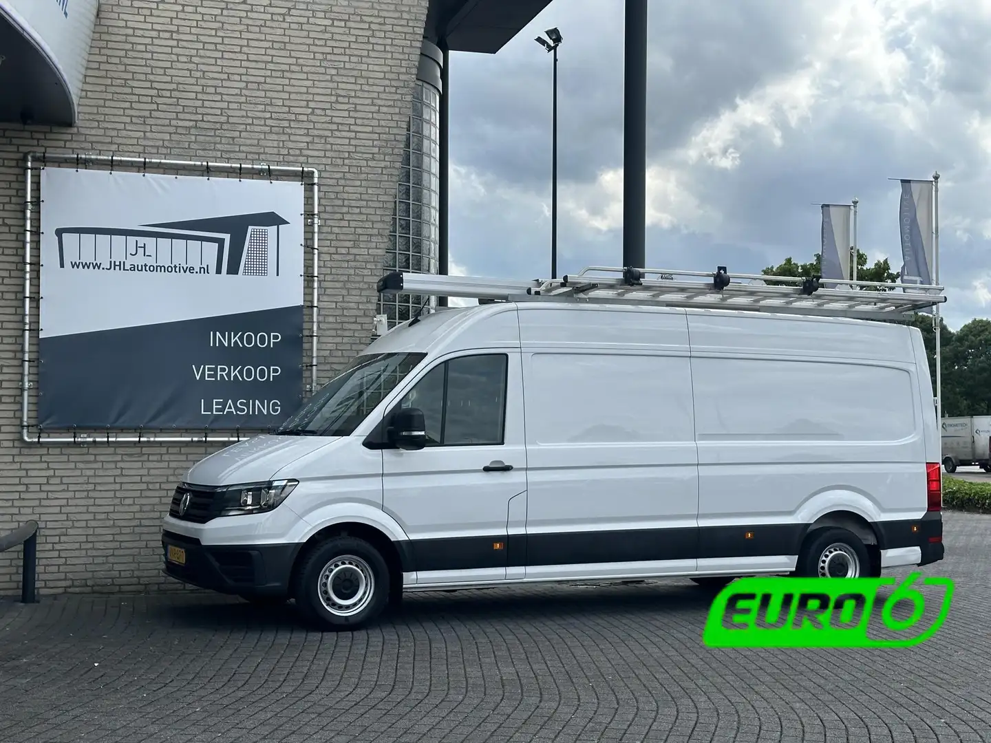 Volkswagen Crafter 35 2.0 TDI L4H3*A/C*CRUISE*HAAK*CAM*CARPLAY*3PERS* Wit - 1