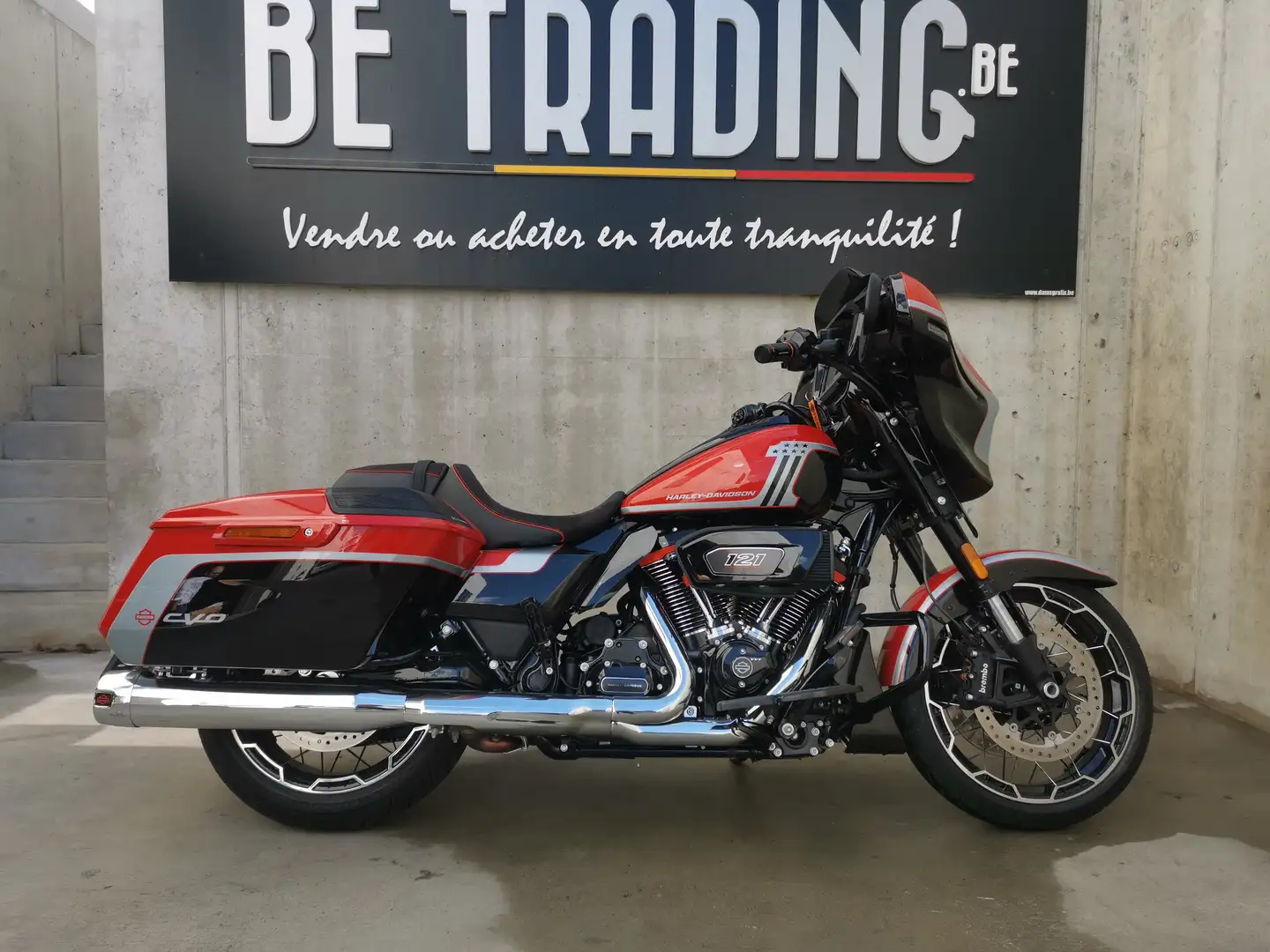Harley-Davidson Street Glide STREET GLIDE CVO Portocaliu - 1