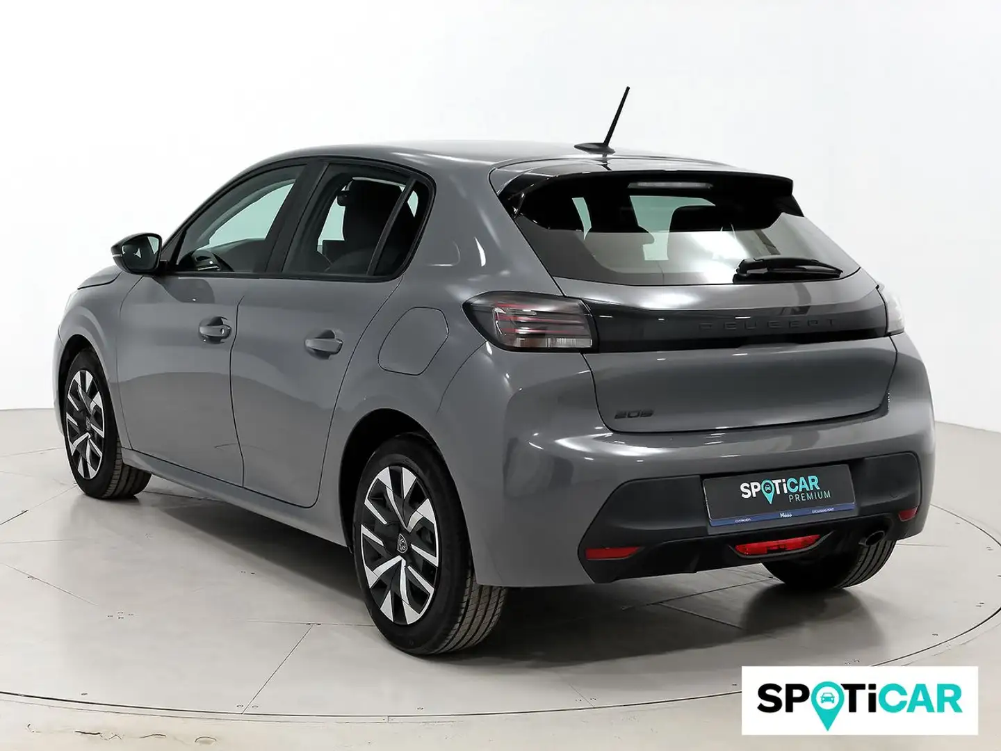 Peugeot 208 1.2 Puretech S&S Active 100 Gris - 2