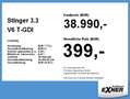 Kia Stinger 3.3 V6 T-GDI GT AWD, Navi, Automatik, Wit - thumbnail 2