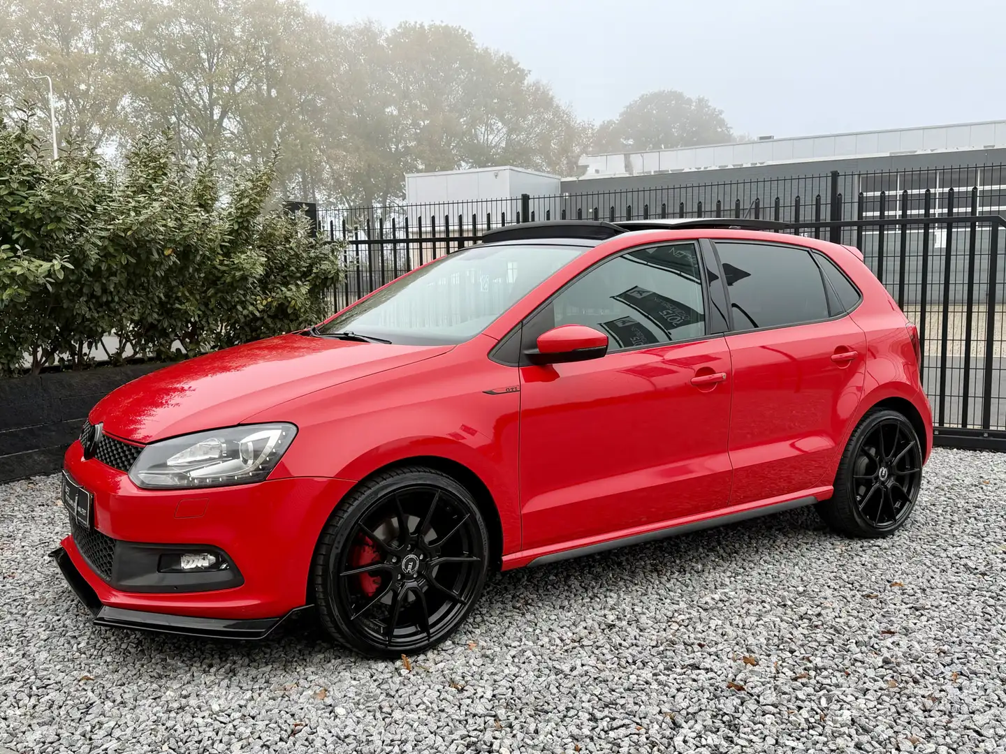 Volkswagen Polo GTI 1.4 TSI DSG Panodak|Navi|Xenon|Alcantara Rood! Rojo - 1