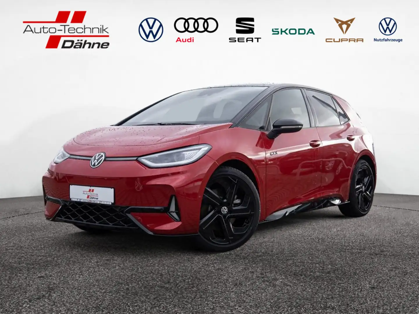 Volkswagen ID.3 GTX 210 kW 286 PS 79 kWh 1-Gang-Automatik Rot - 1
