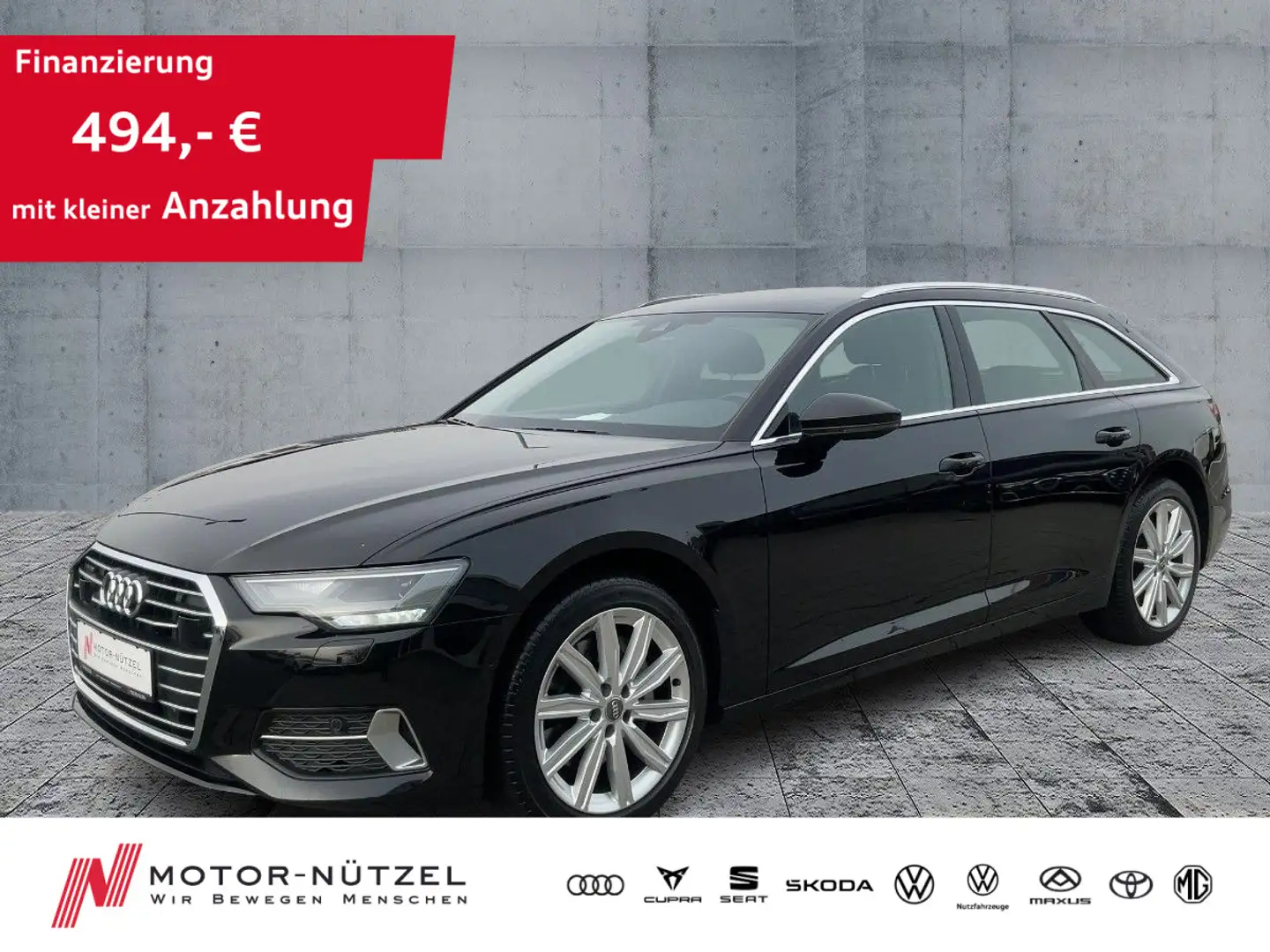 Audi A6 50 TDI QU SPORT LED+NAVI+RFK+ACC+19"LM Noir - 1