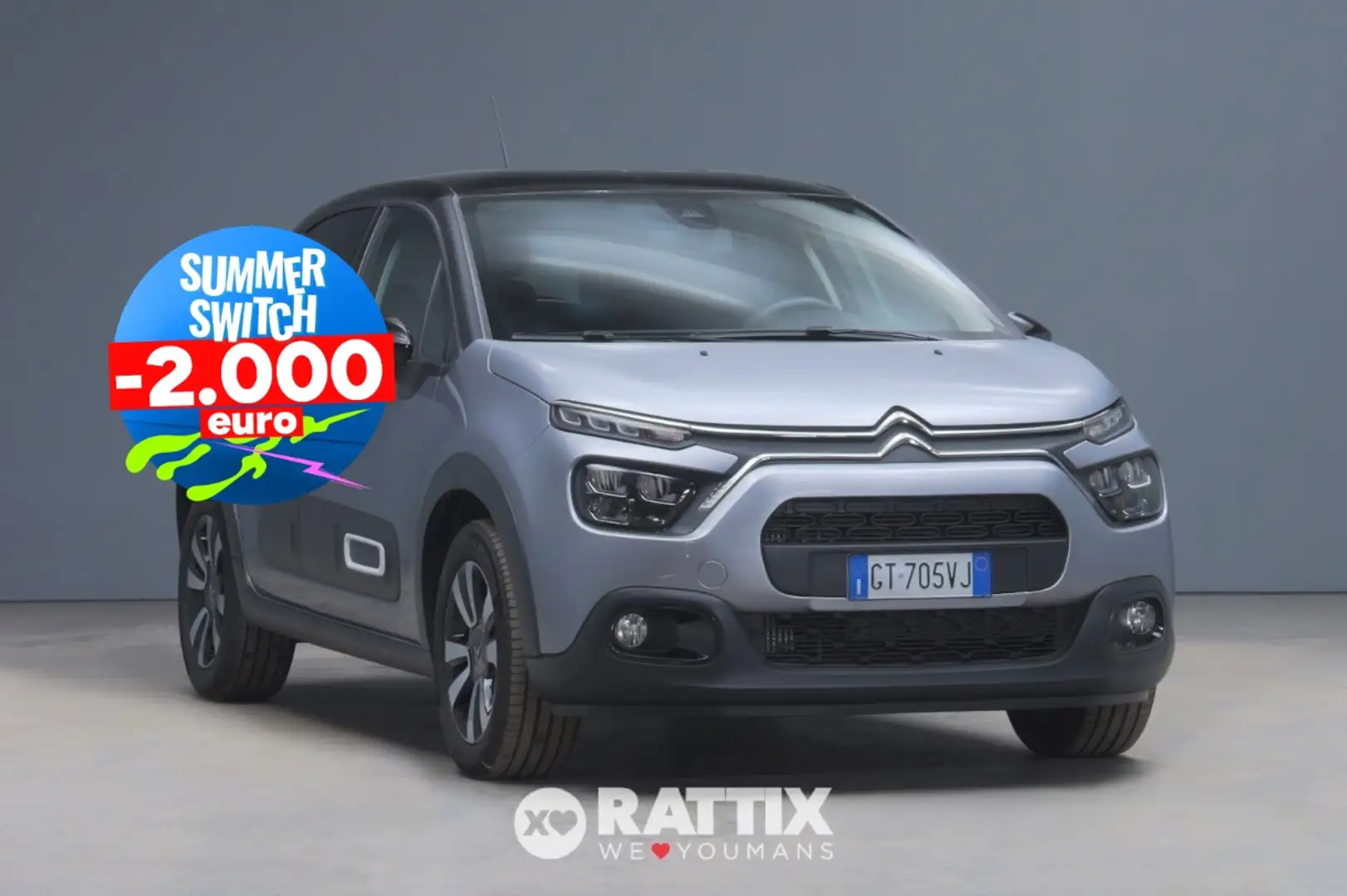 Citroen C3 1.2 Puretech 110CV Max Szürke - 1