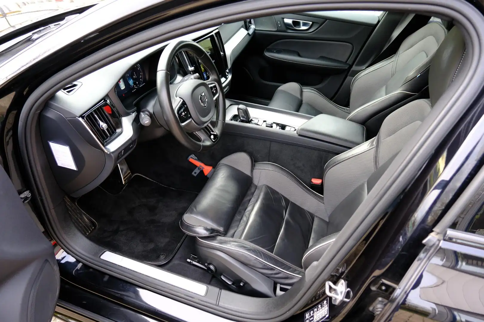 Volvo S60 2.0 B5 R-Design Aut. Adapt-Cruise|1e Eig |Navi|Cam Nero - 2