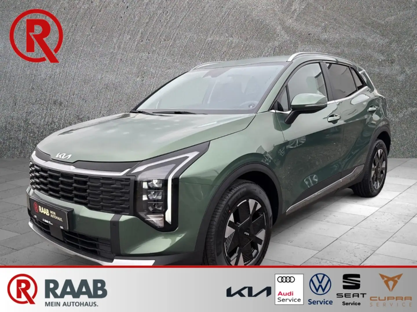 Kia Sportage Vision 1.6T e-Sitze Keyless PDCv+h Sitzheizung hin Grün - 1