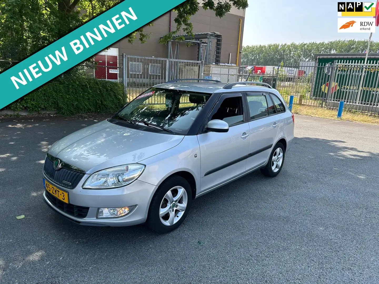 Skoda Fabia Combi 1.2 TDI Greenline Businessline NETTE AUTO RI Grijs - 1